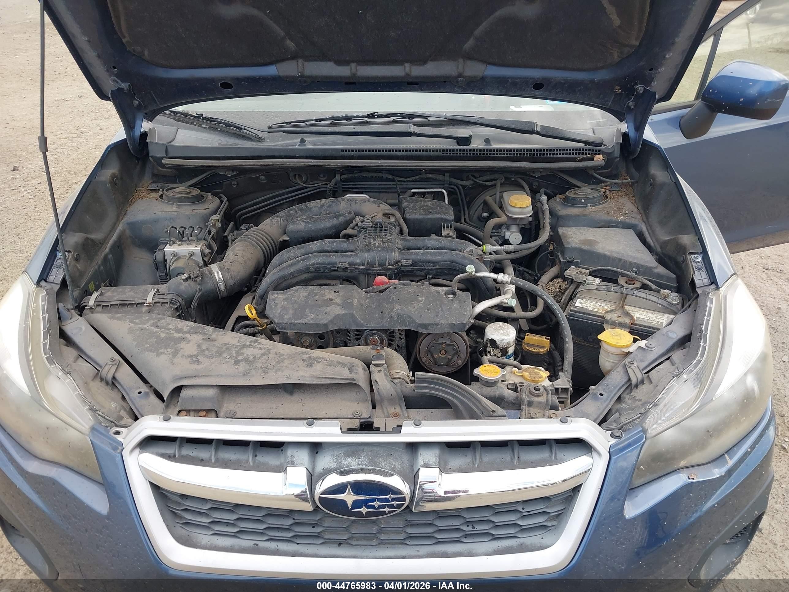 2013 Subaru Impreza 2.0i Premium Blue vin: JF1GJAC61DH018828
