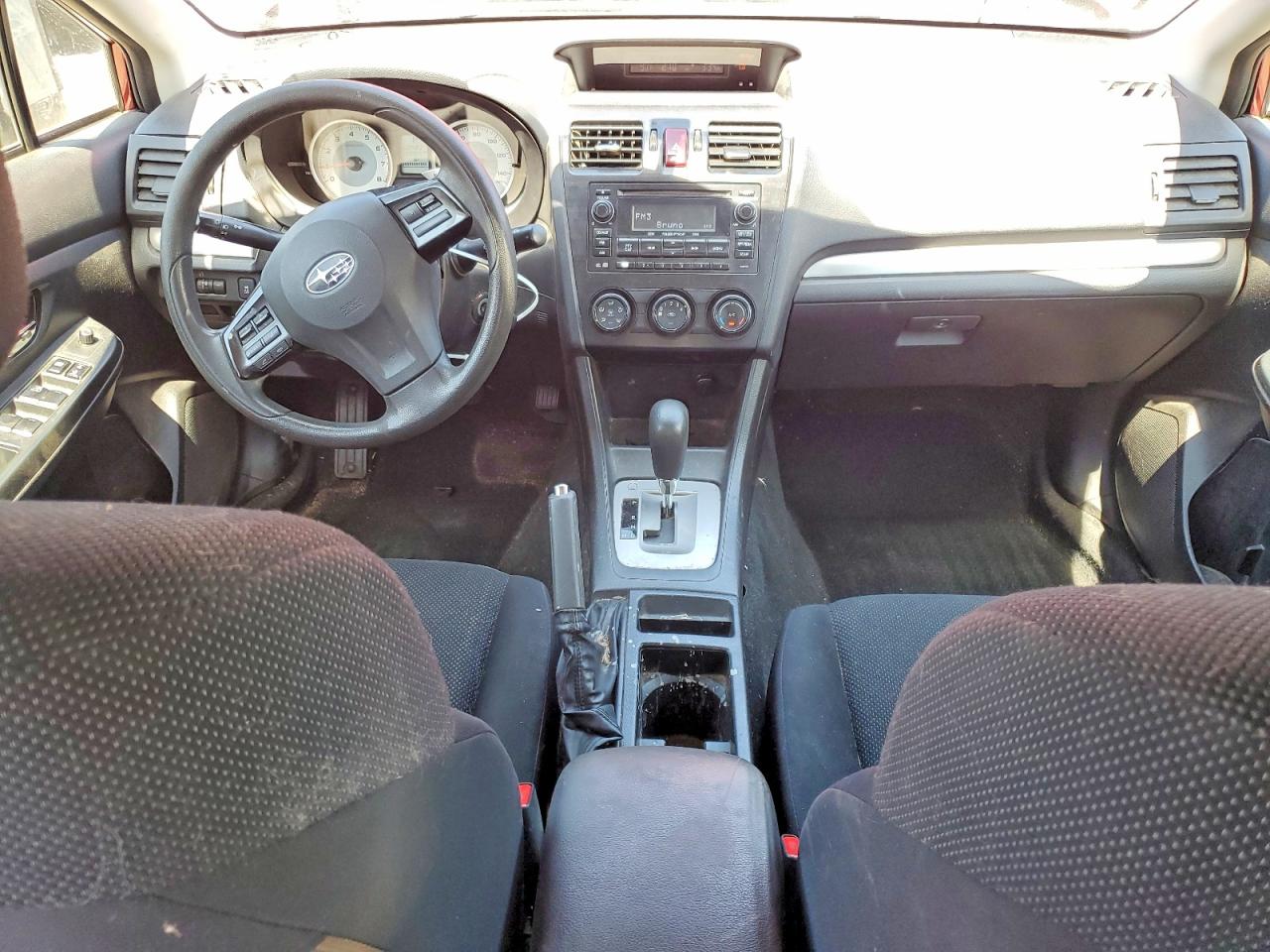 2013 Subaru Impreza Premium Red vin: JF1GJAC61DH023477