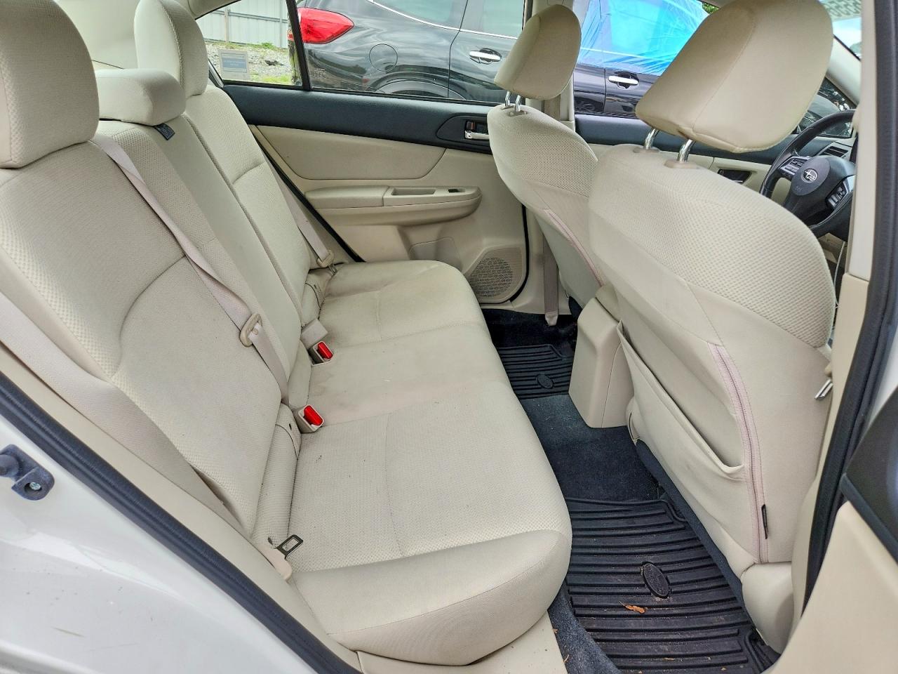 2013 Subaru Impreza Premium White vin: JF1GJAC61DH029246