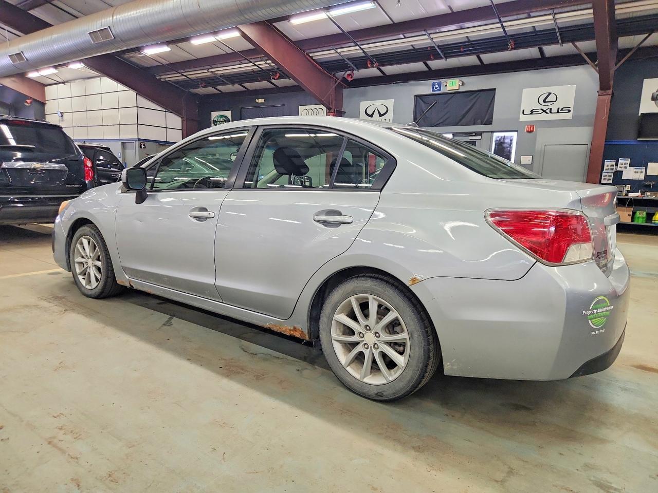 2012 Subaru Impreza Premium Silver vin: JF1GJAC62CH012003