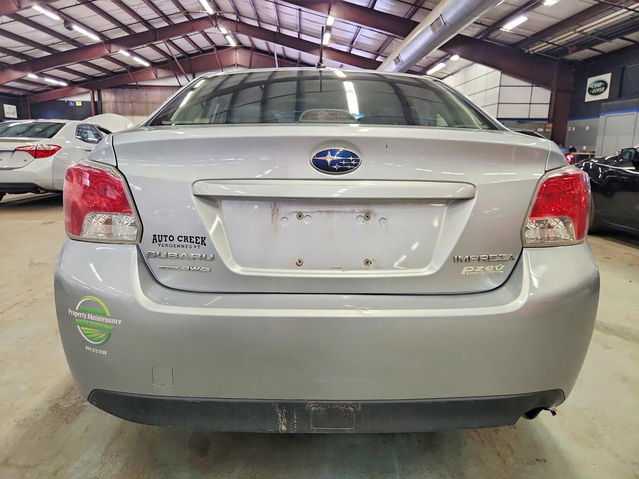 2012 Subaru Impreza Premium Silver vin: JF1GJAC62CH012003
