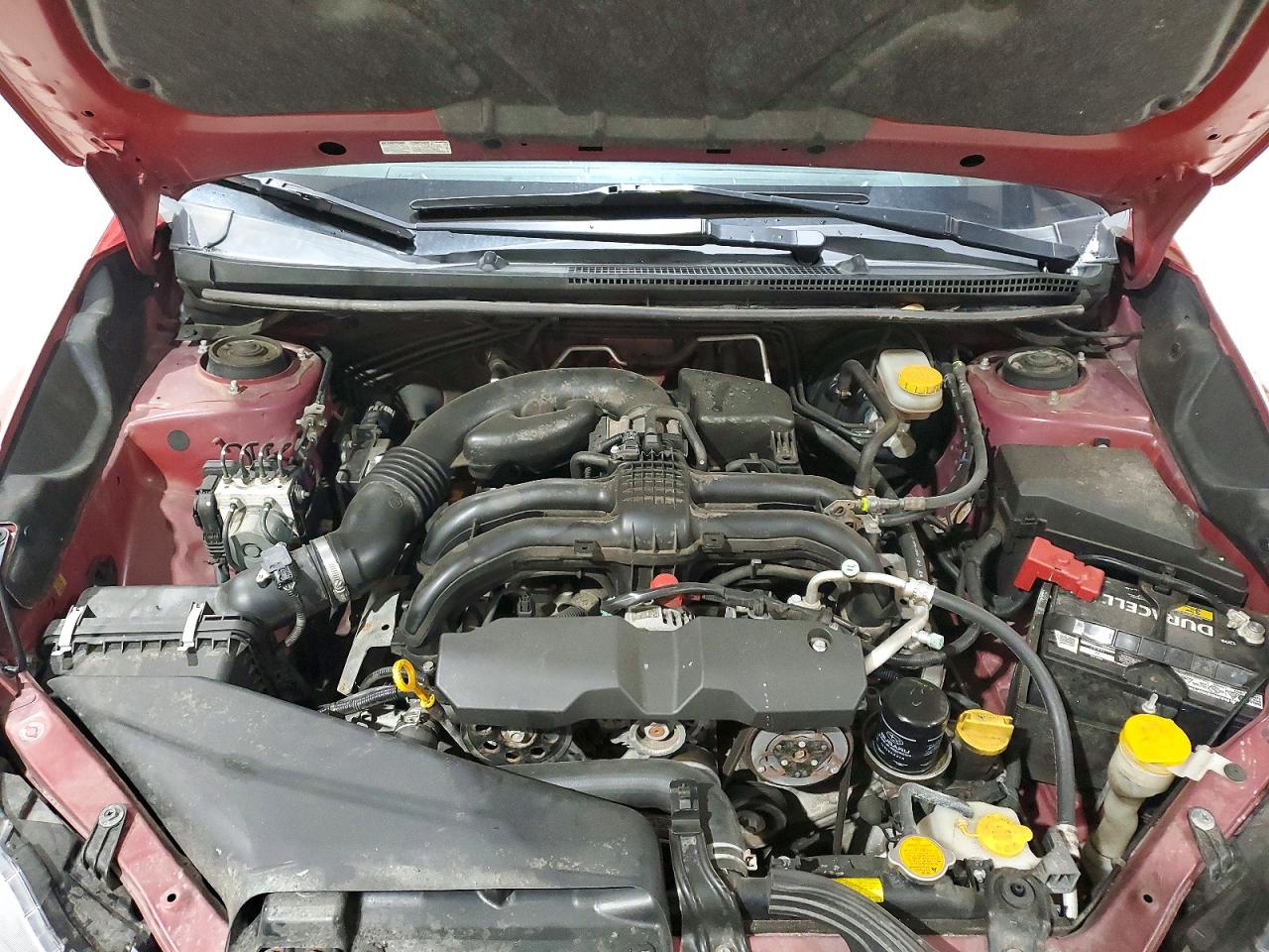 2013 Subaru Impreza Premium Red vin: JF1GJAC62DH016926