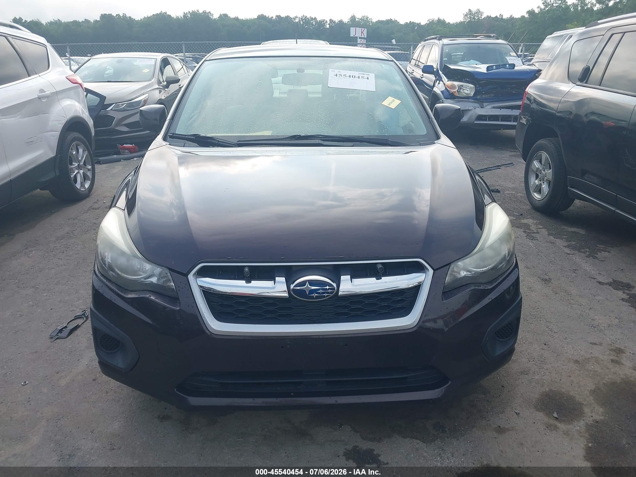 2013 Subaru Impreza 2.0i Premium Black vin: JF1GJAC62DH020779