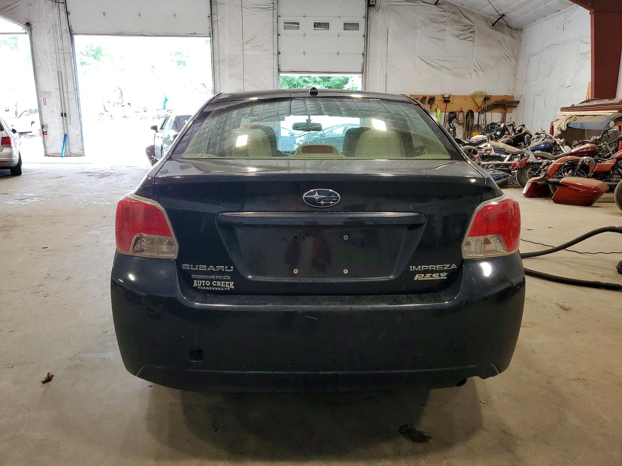 2013 Subaru Impreza Premium Black vin: JF1GJAC62DH027845