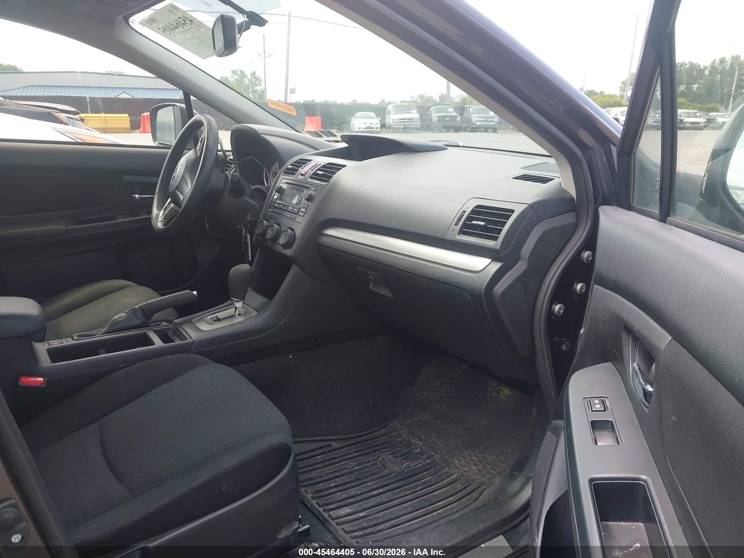 2014 Subaru Impreza 2.0i Premium Gray vin: JF1GJAC62EH007127