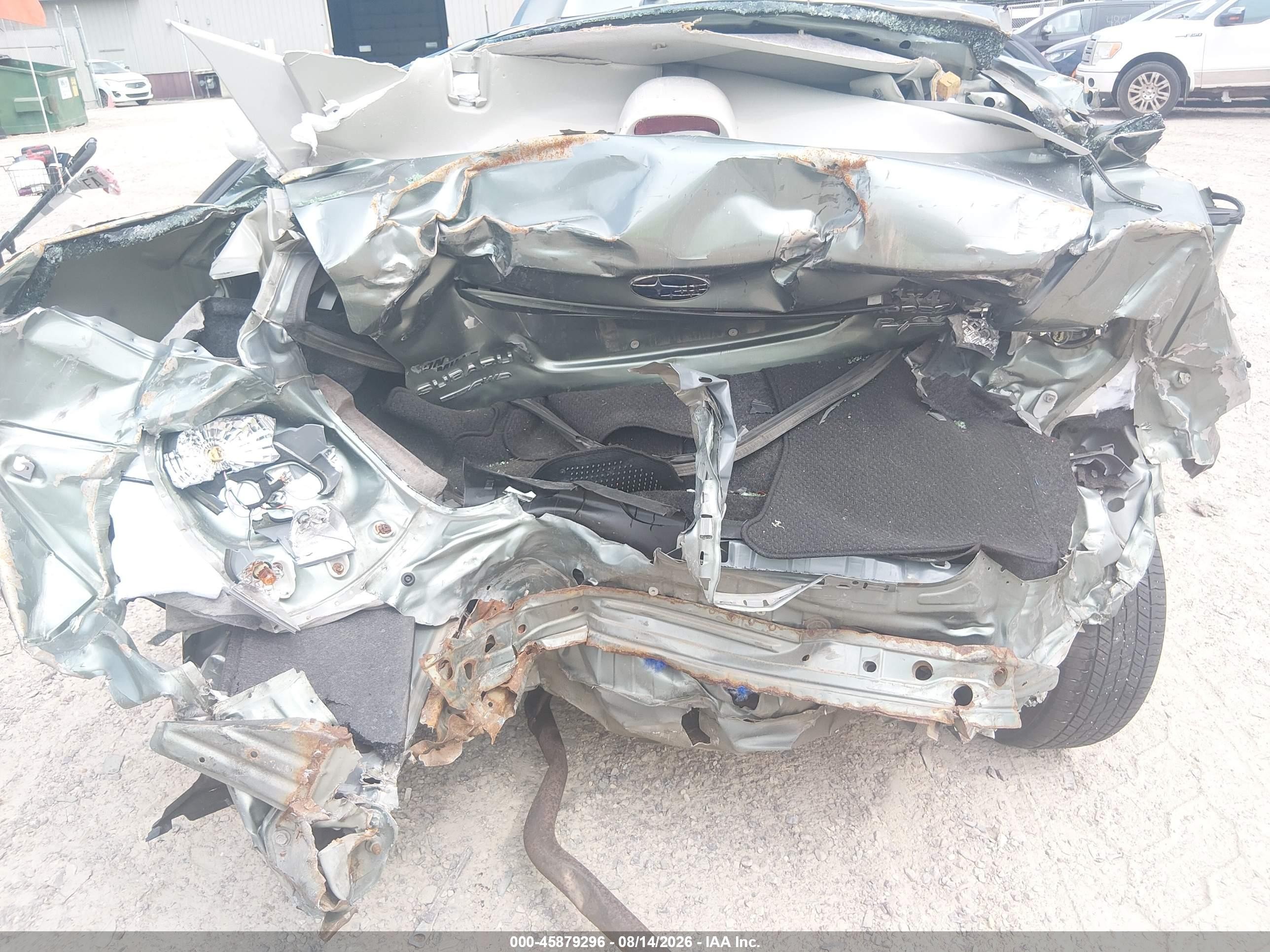 2014 Subaru Impreza 2.0i Premium Green vin: JF1GJAC62EH010514