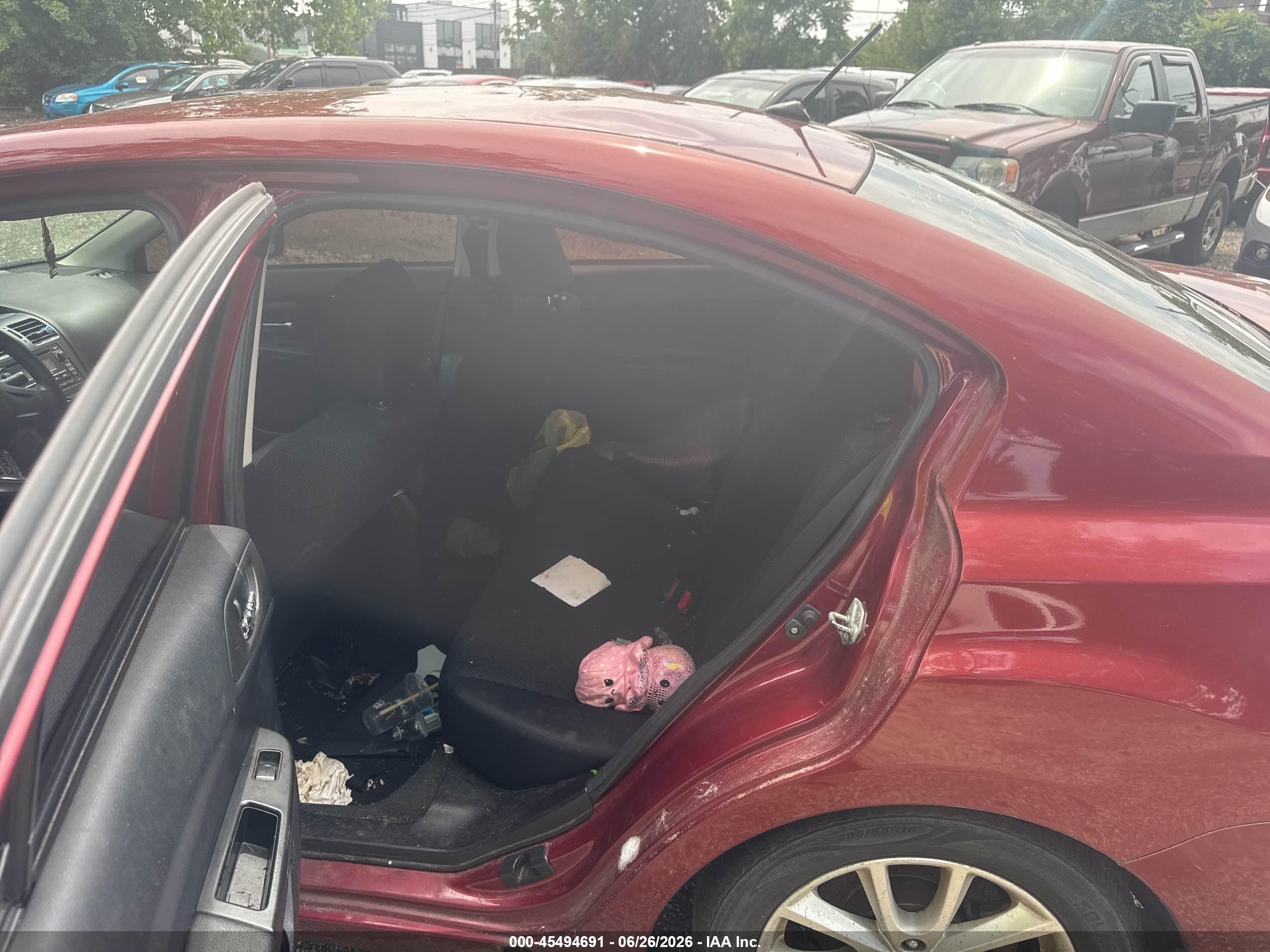 2014 Subaru Impreza 2.0i Premium Maroon vin: JF1GJAC62EH011646