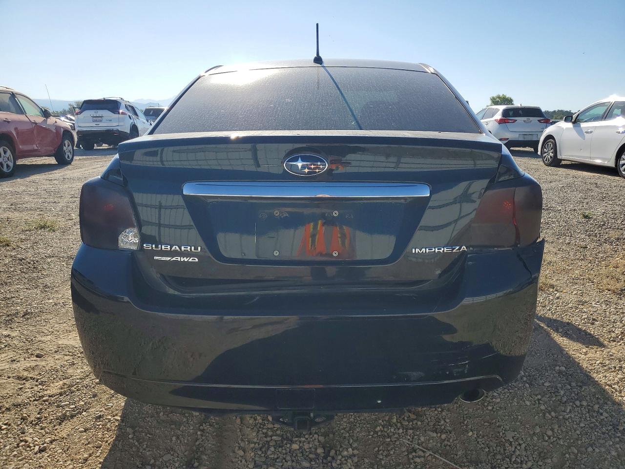 2012 Subaru Impreza Premium Black vin: JF1GJAC63CH025035