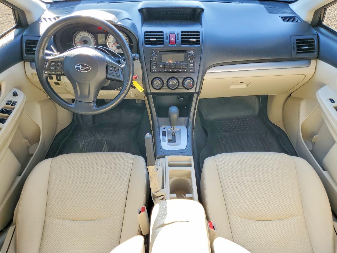 2012 Subaru Impreza Premium Black vin: JF1GJAC63CH025035