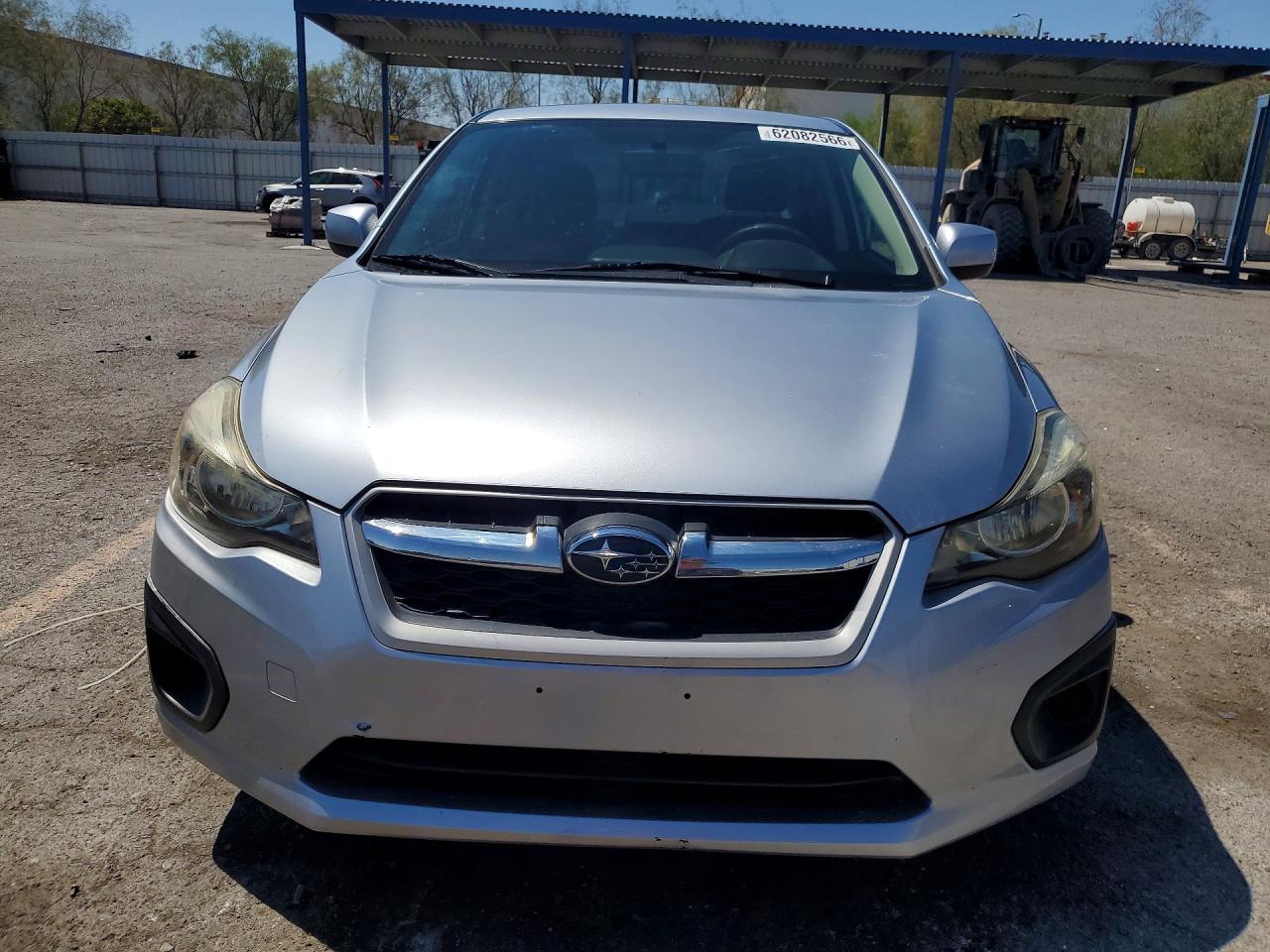 2013 Subaru Impreza Premium Silver vin: JF1GJAC63DH005871