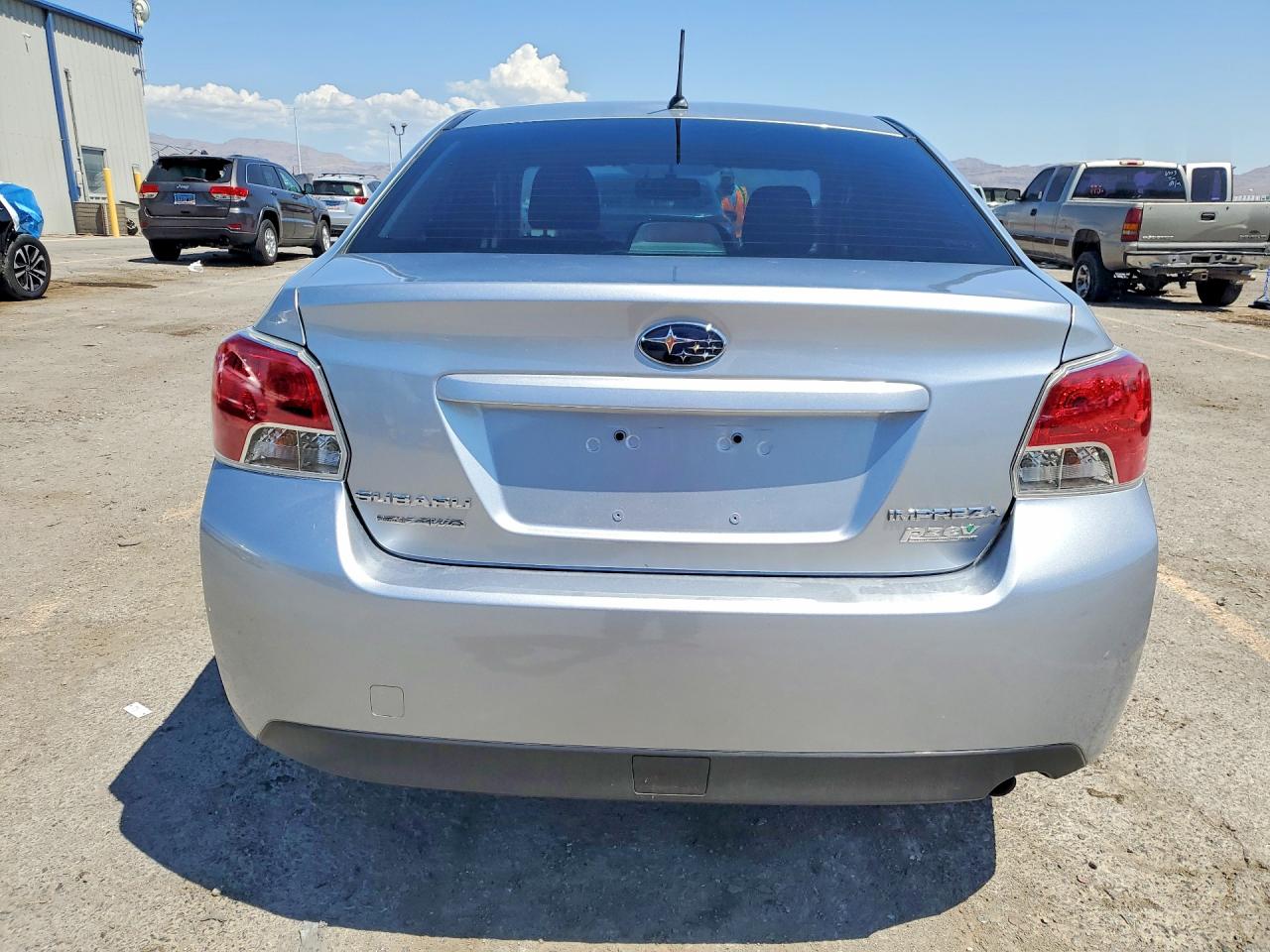 2013 Subaru Impreza Premium Silver vin: JF1GJAC63DH005871