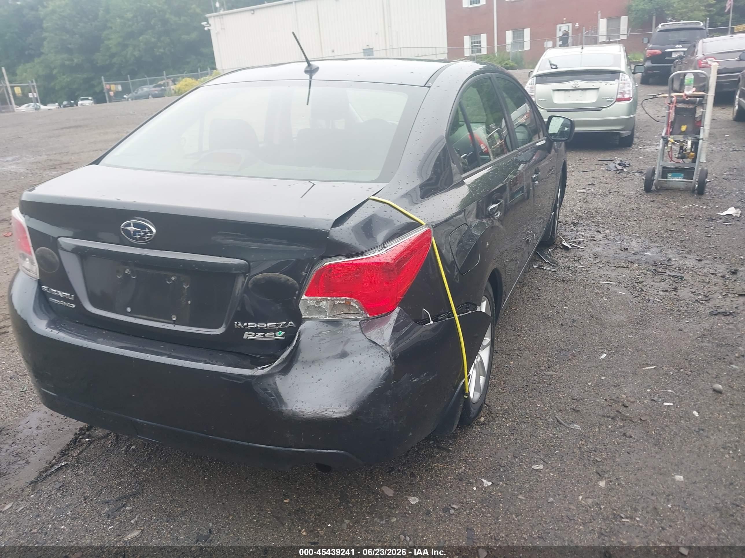 2013 Subaru Impreza 2.0i Premium Gray vin: JF1GJAC63DH020791