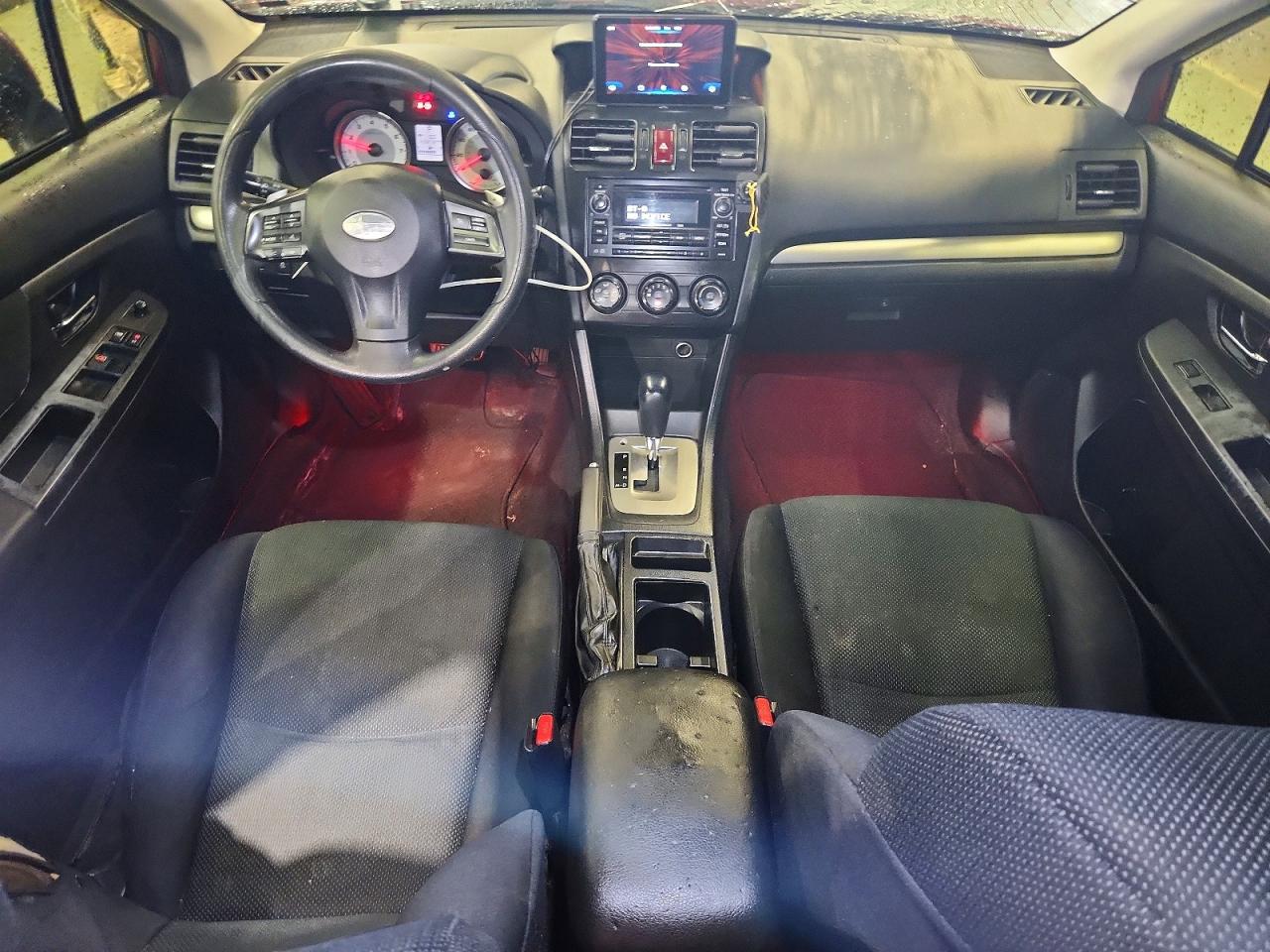 2013 Subaru Impreza Premium Red vin: JF1GJAC63DH024713