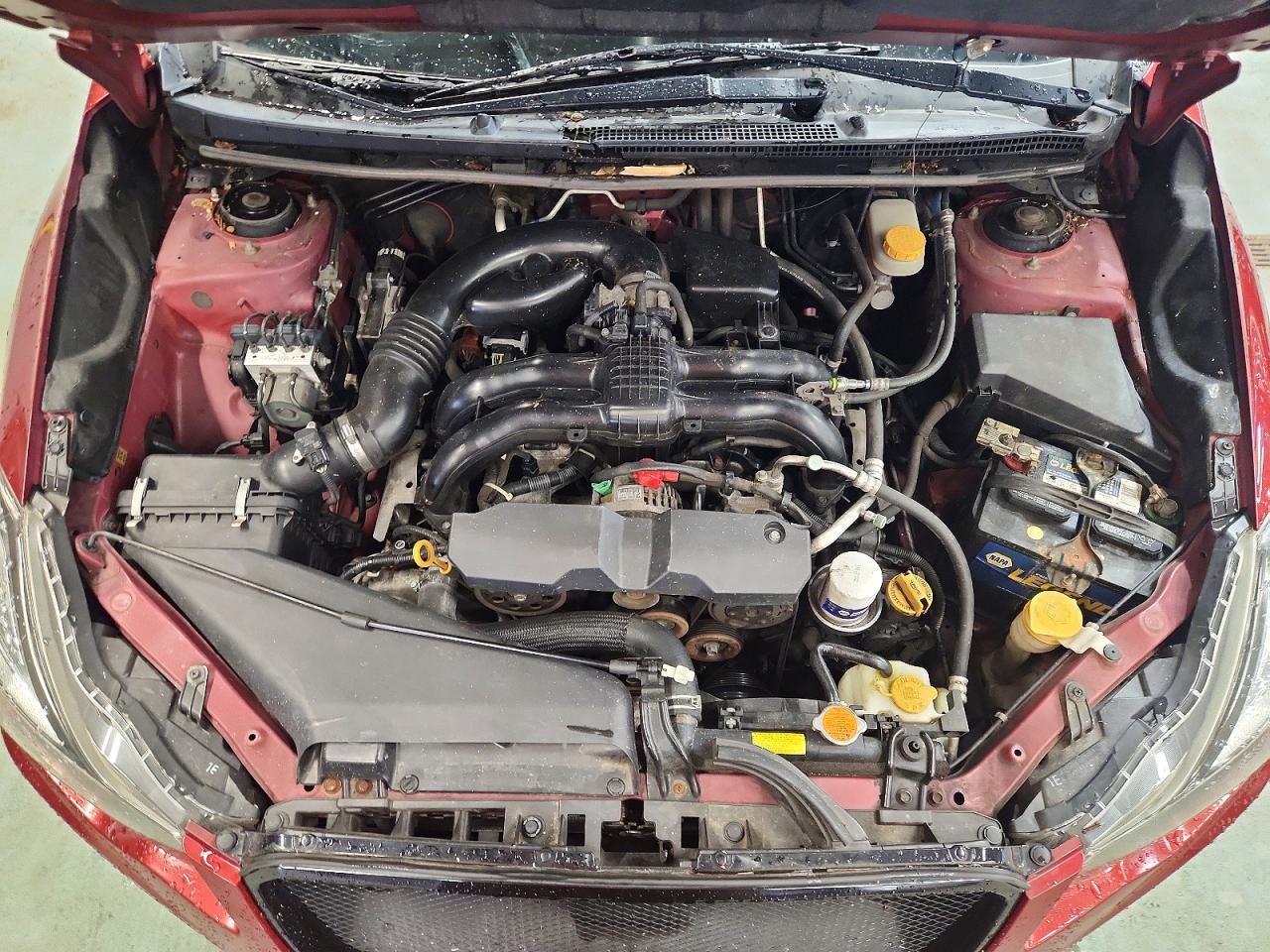 2013 Subaru Impreza Premium Red vin: JF1GJAC63DH024713
