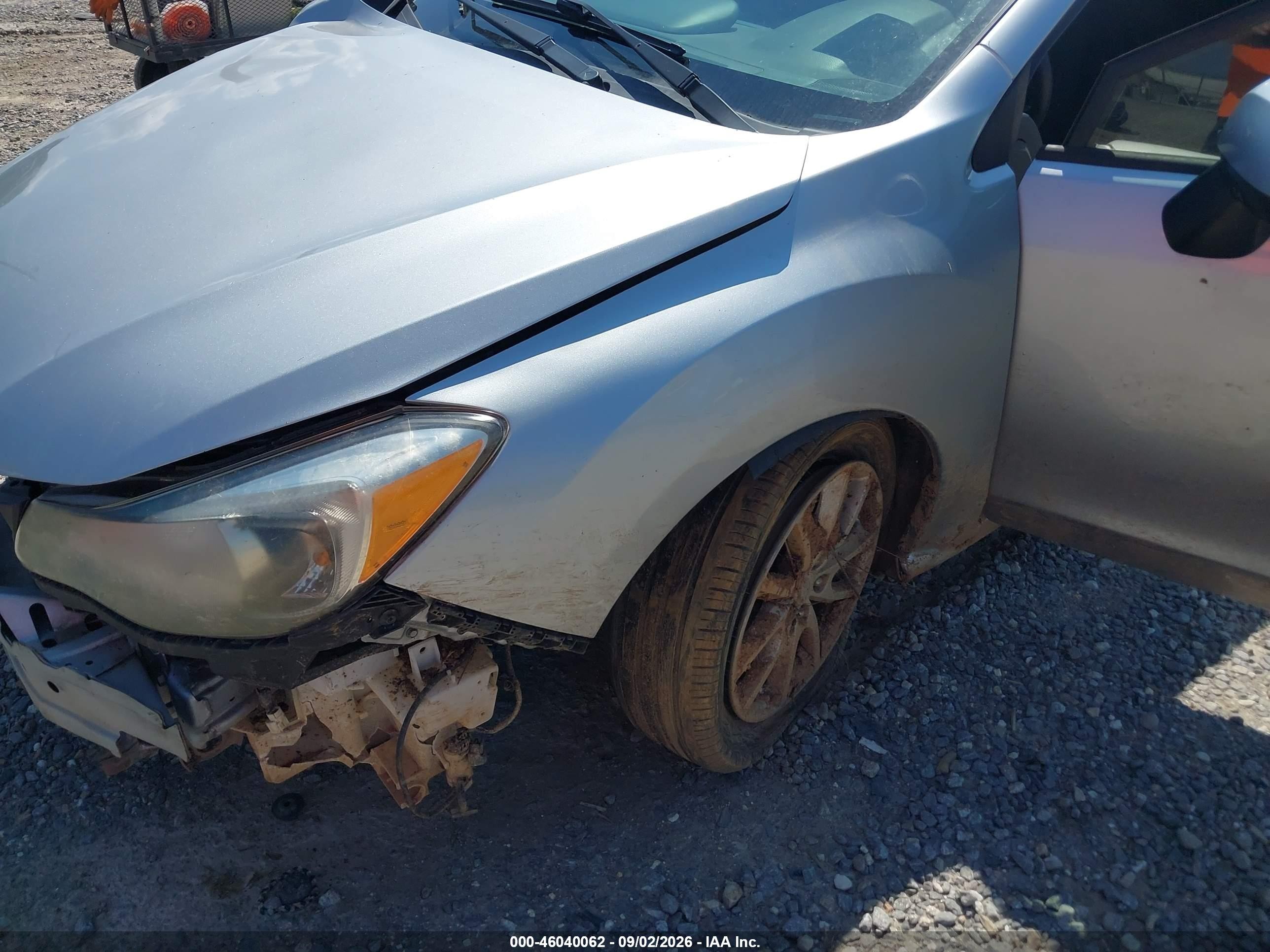 2014 Subaru Impreza 2.0i Premium Silver vin: JF1GJAC63EH021070