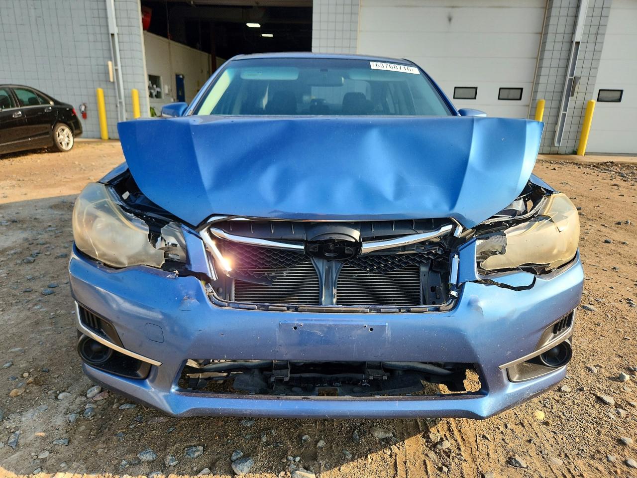 2015 Subaru Impreza Premium Blue vin: JF1GJAC63FH007333