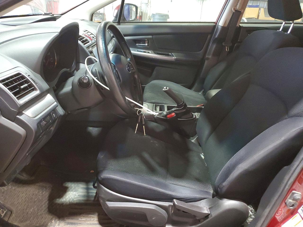 2015 Subaru Impreza Premium Burgundy vin: JF1GJAC63FH012614