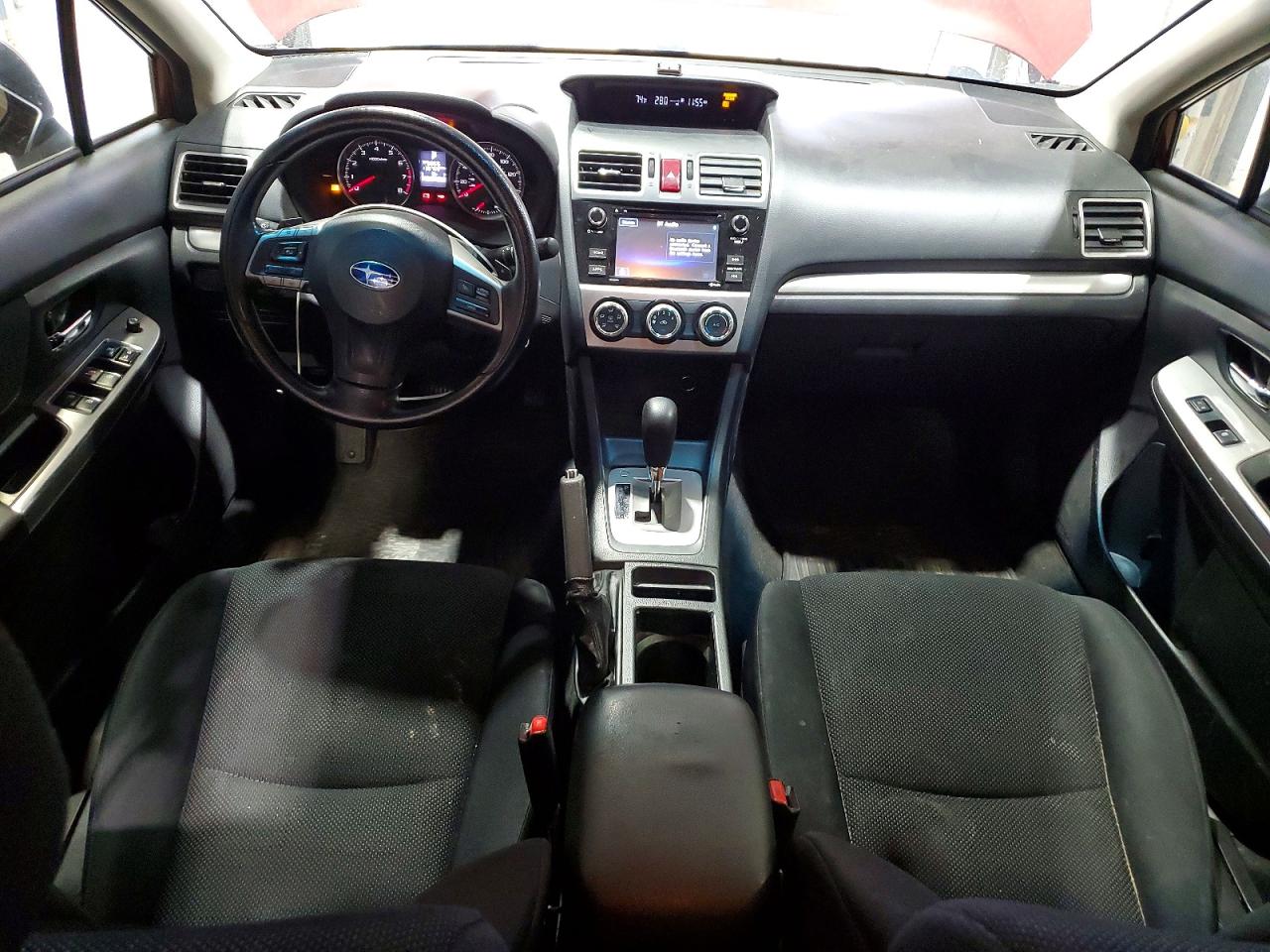 2015 Subaru Impreza Premium Burgundy vin: JF1GJAC63FH012614