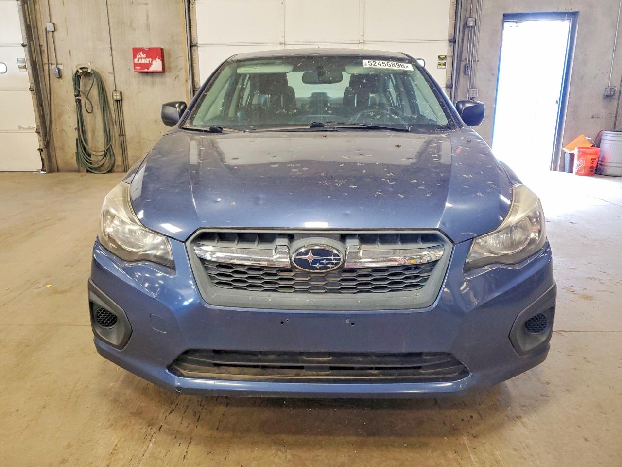 2012 Subaru Impreza Premium Blue vin: JF1GJAC64CH020989