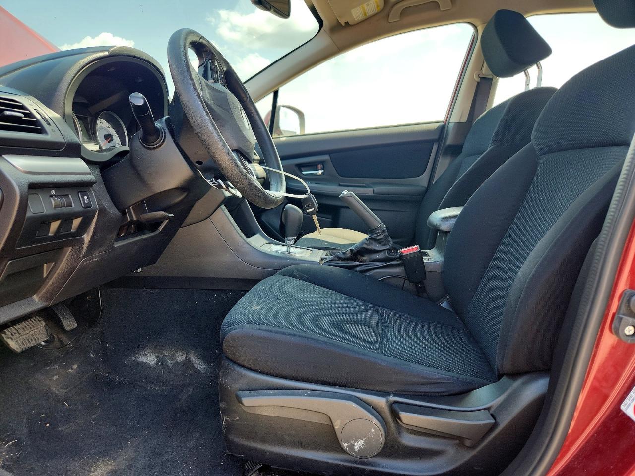 2013 Subaru Impreza Premium Red vin: JF1GJAC64DH002185