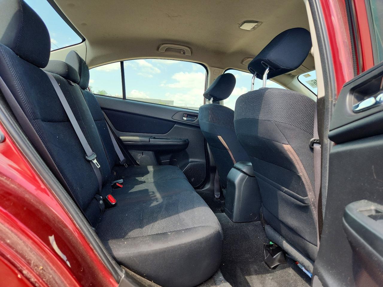 2013 Subaru Impreza Premium Red vin: JF1GJAC64DH002185