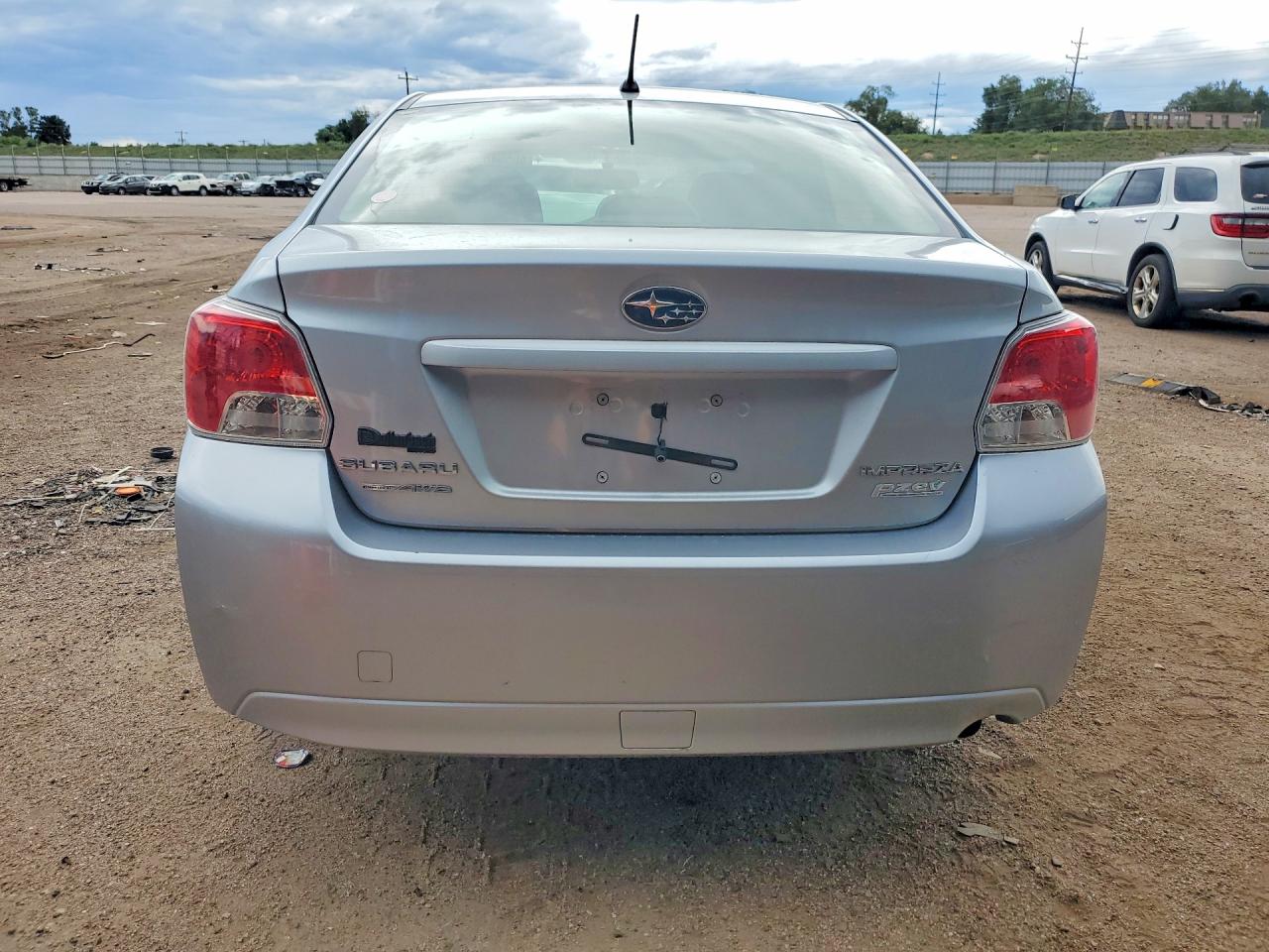 2013 Subaru Impreza Premium Silver vin: JF1GJAC64DH032075