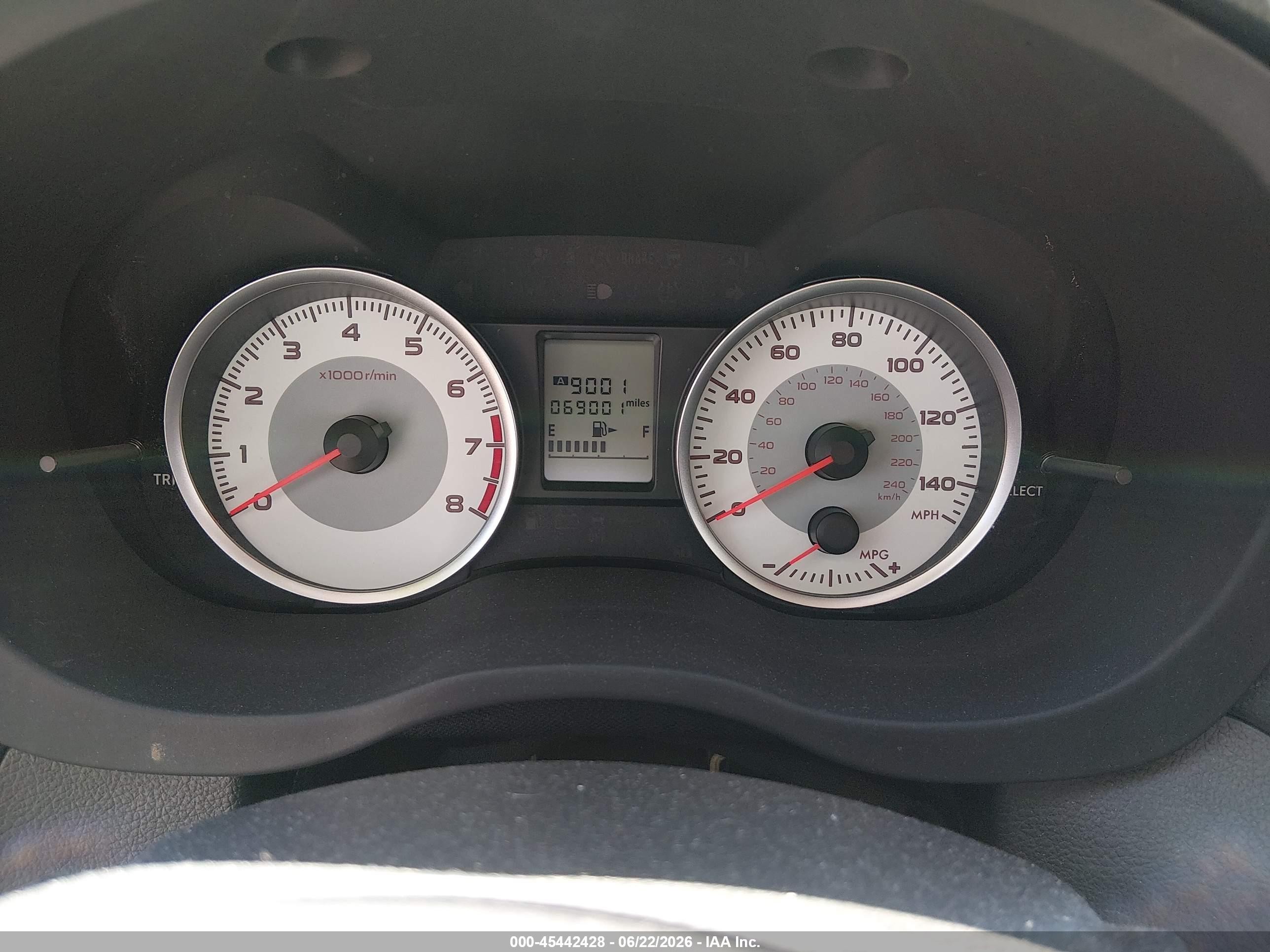 2014 Subaru Impreza 2.0i Premium Burgundy vin: JF1GJAC64EH012264