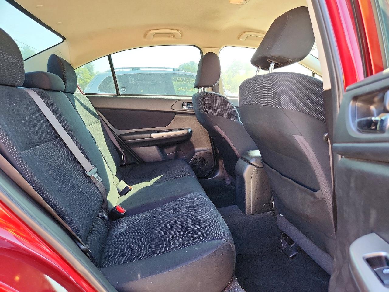 2015 Subaru Impreza Premium Red vin: JF1GJAC64FH002447