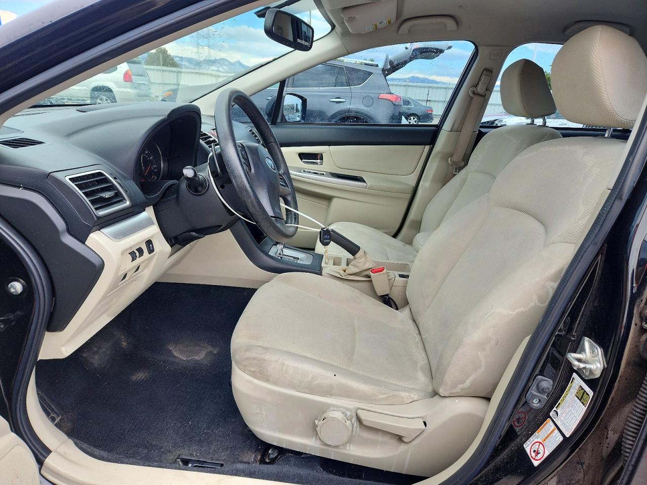 2015 Subaru Impreza Premium Black vin: JF1GJAC64FH008376