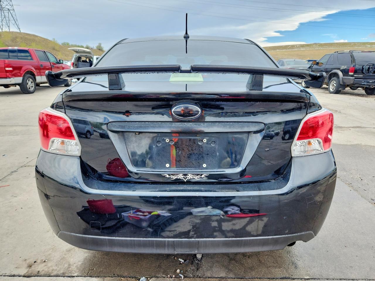 2015 Subaru Impreza Premium Black vin: JF1GJAC64FH008376