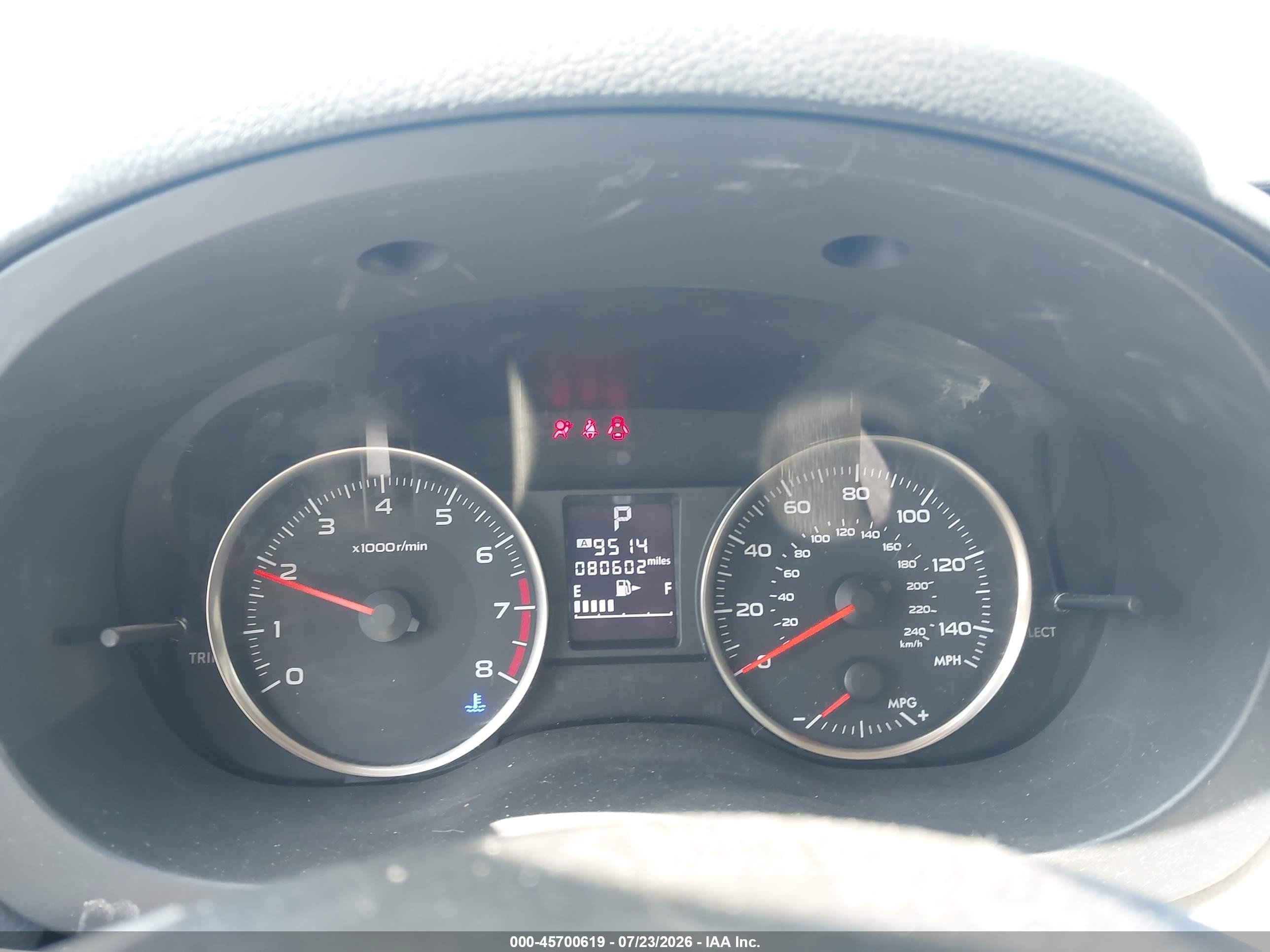 2015 Subaru Impreza 2.0i Premium Зеленый vin: JF1GJAC64FH024013