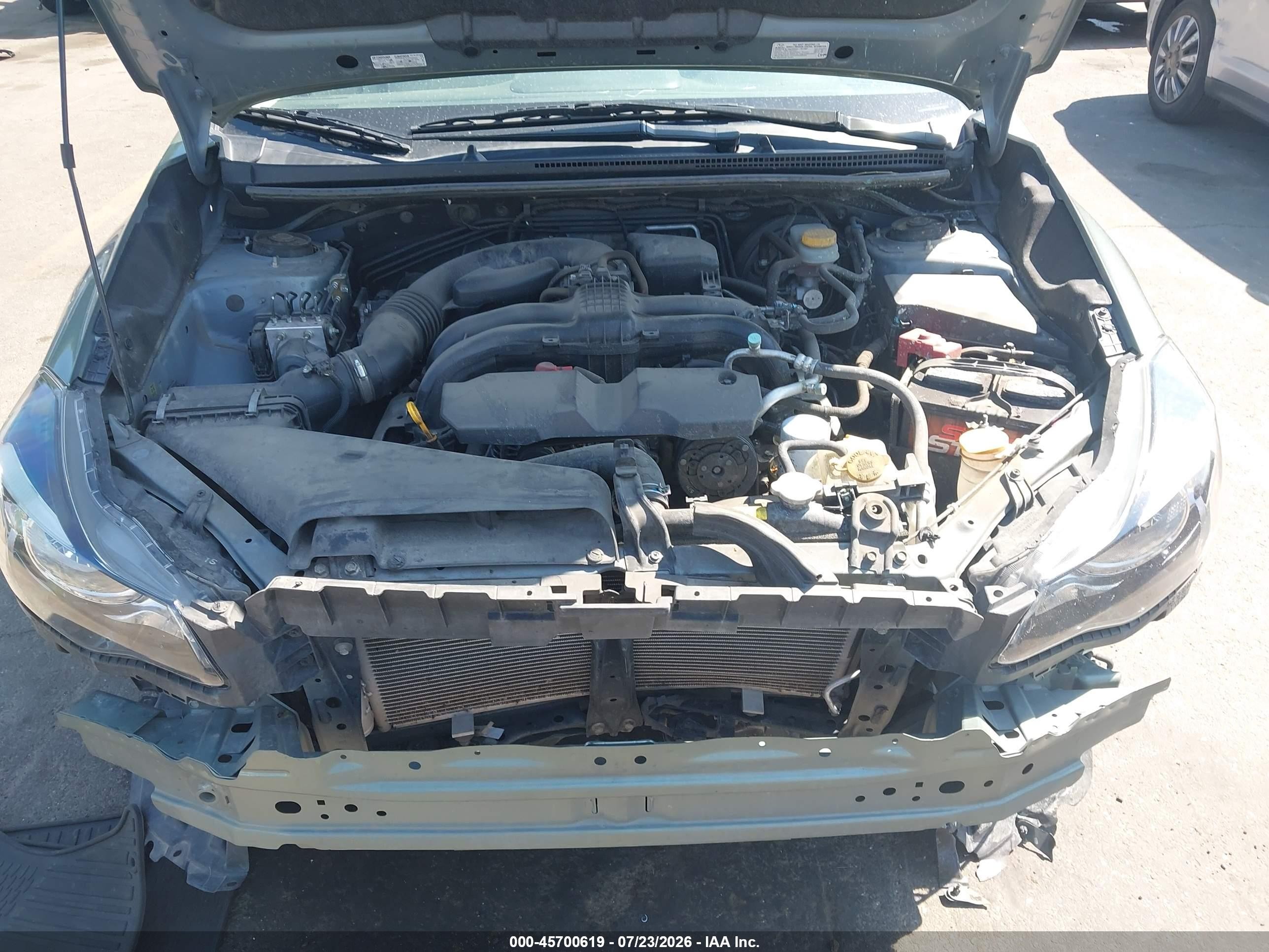 2015 Subaru Impreza 2.0i Premium Зеленый vin: JF1GJAC64FH024013