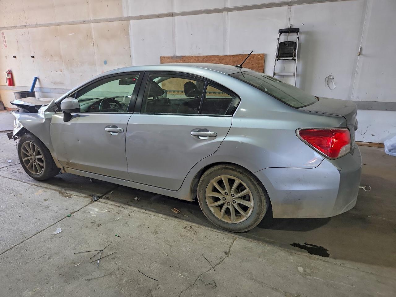 2012 Subaru Impreza Premium Серебряный vin: JF1GJAC65CH027398