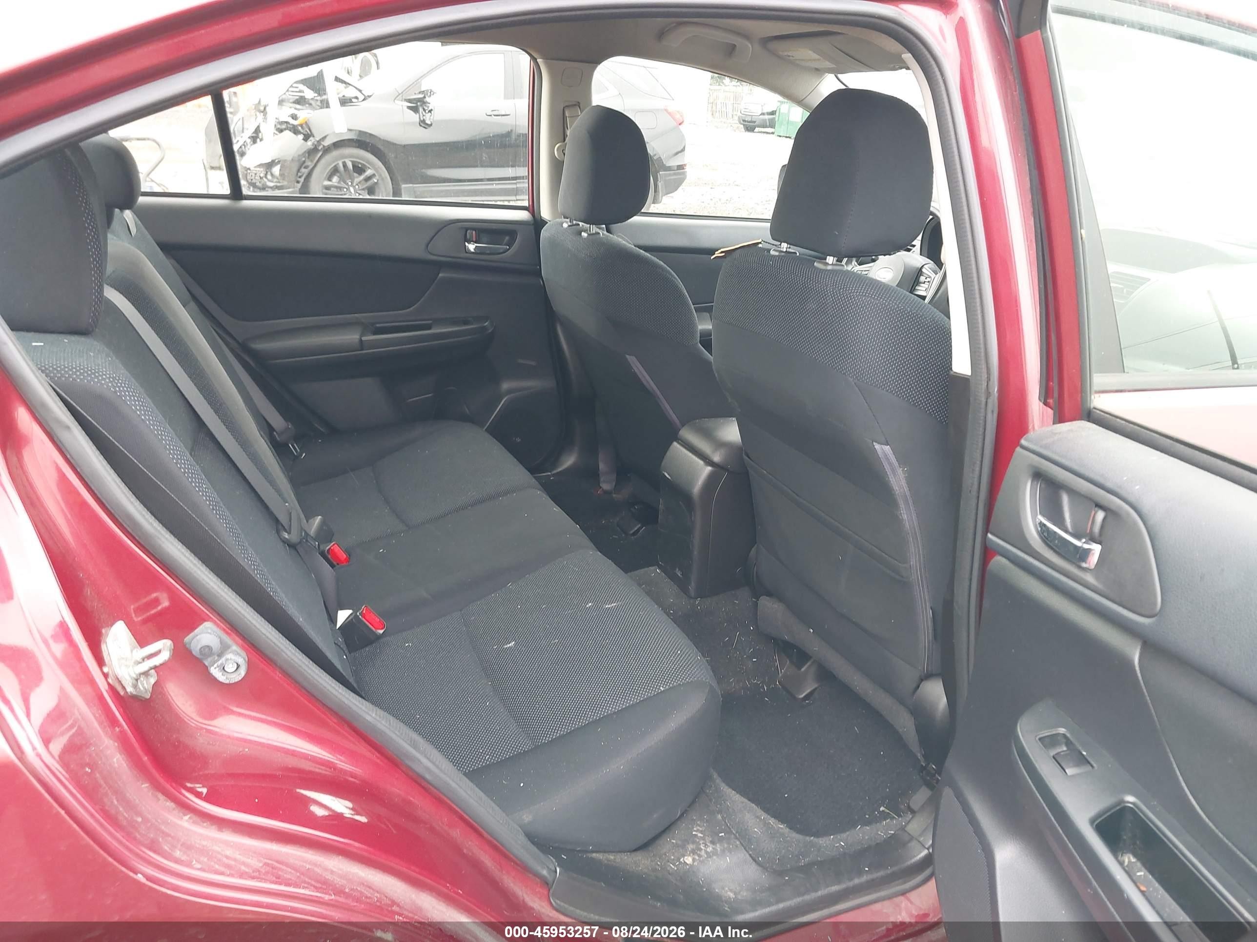 2013 Subaru Impreza 2.0i Premium Red vin: JF1GJAC65DG034522