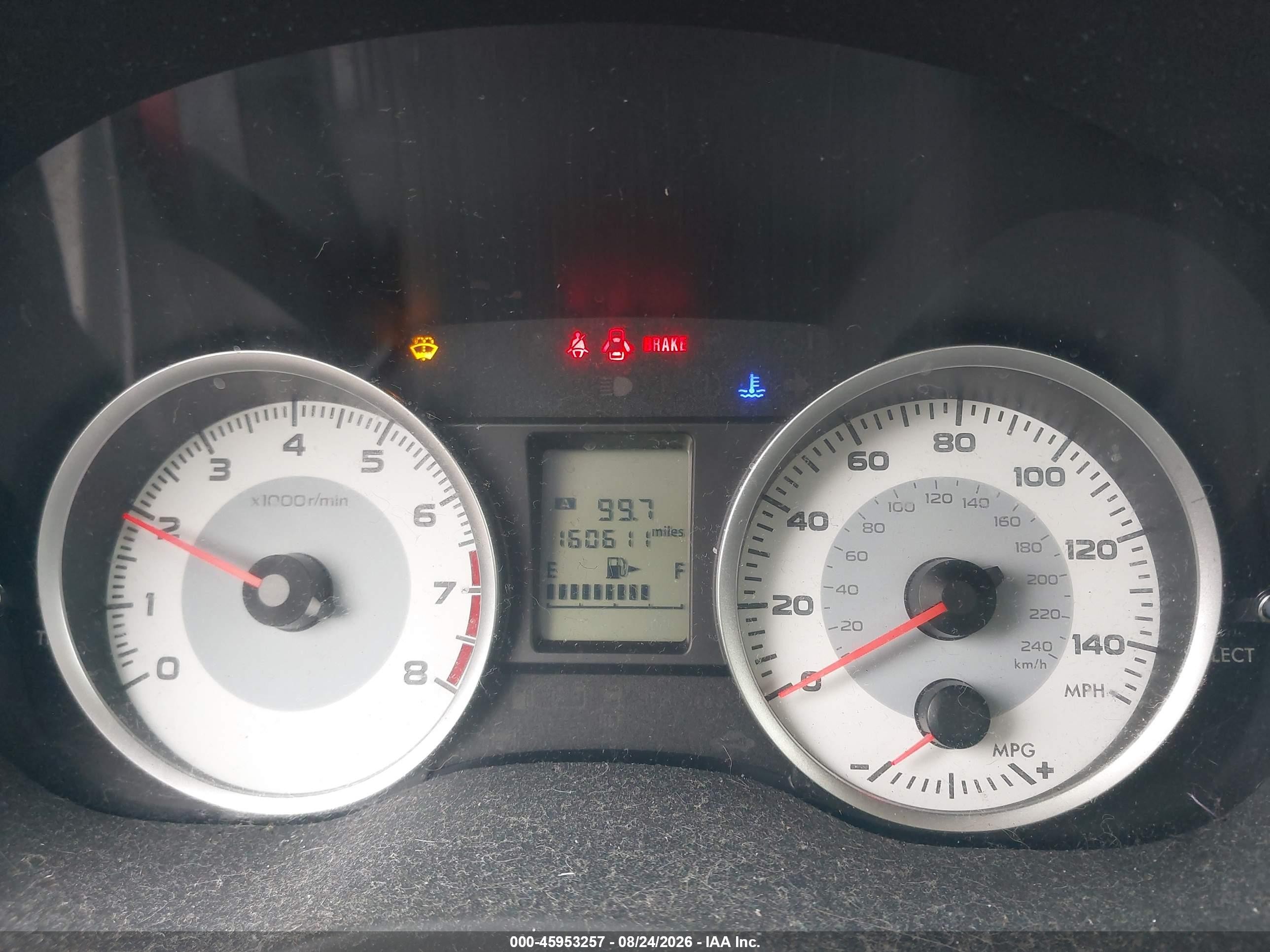 2013 Subaru Impreza 2.0i Premium Red vin: JF1GJAC65DG034522