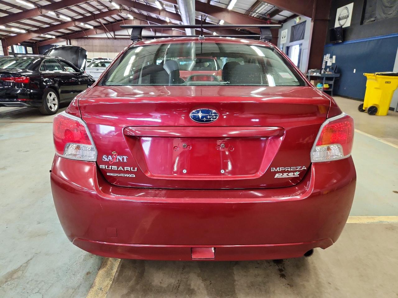 2013 Subaru Impreza Premium Red vin: JF1GJAC65DH034028