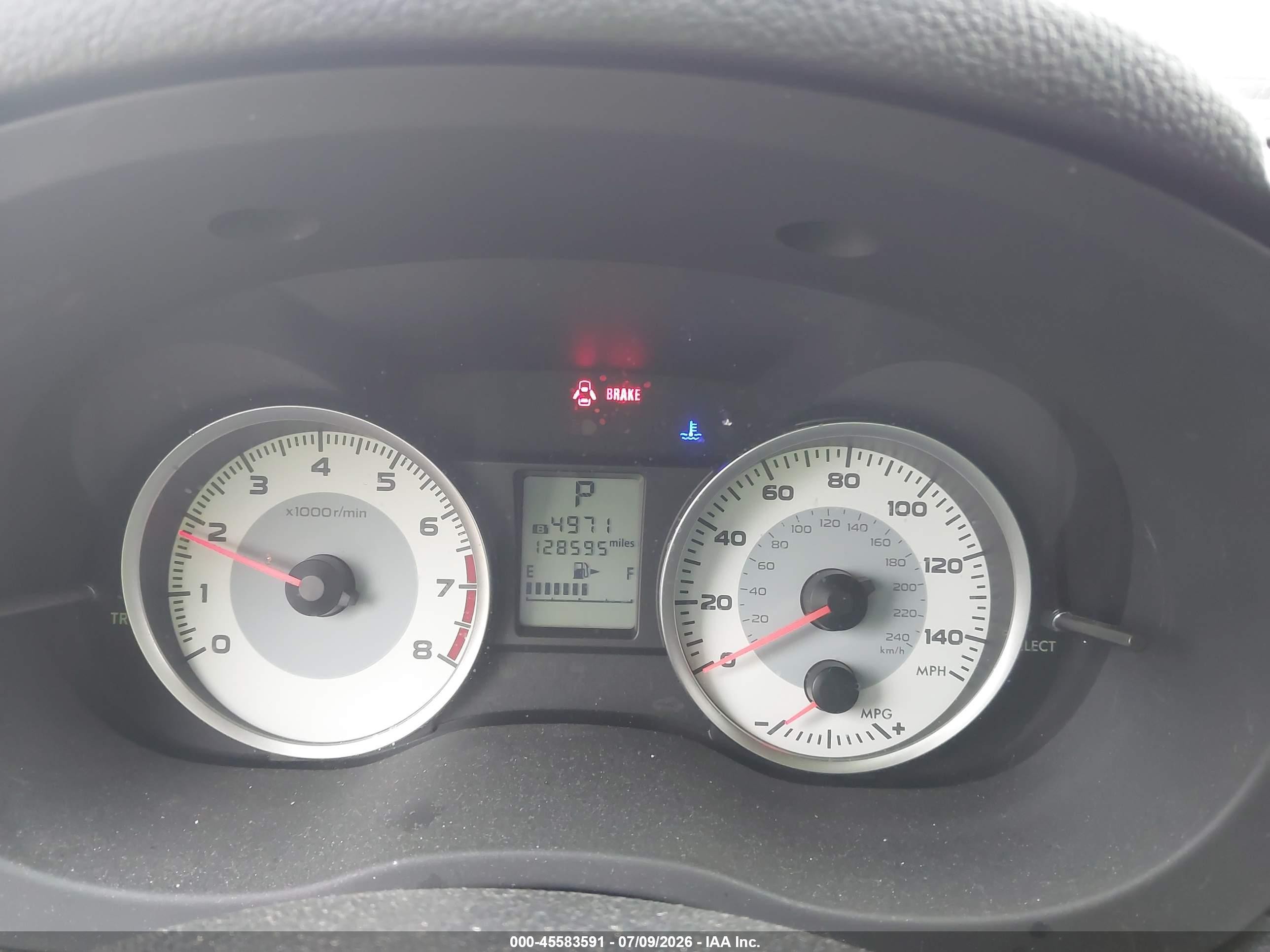 2013 Subaru Impreza 2.0i Premium Maroon vin: JF1GJAC65DH034725