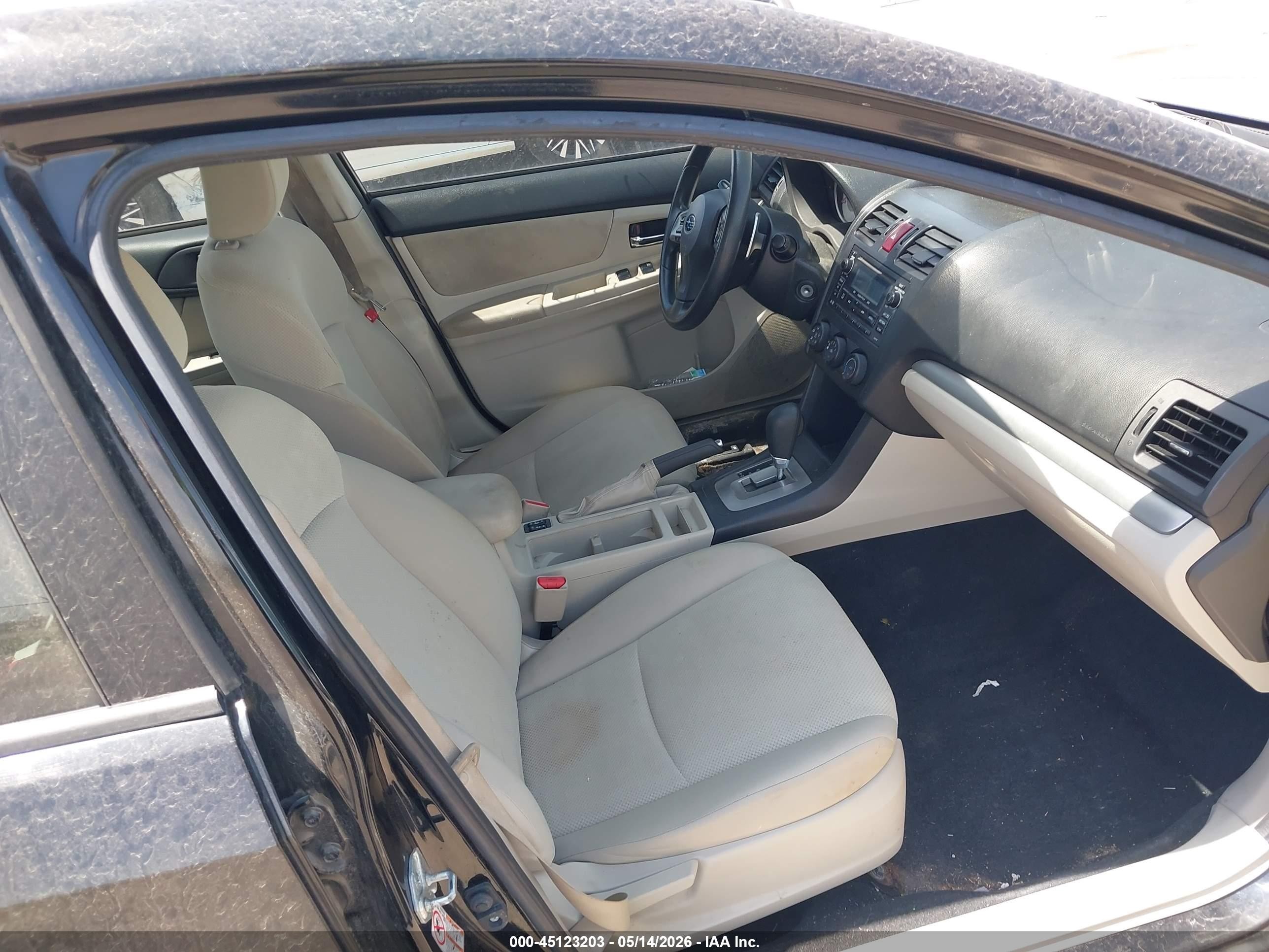 2014 Subaru Impreza 2.0i Premium Black vin: JF1GJAC65EH004190