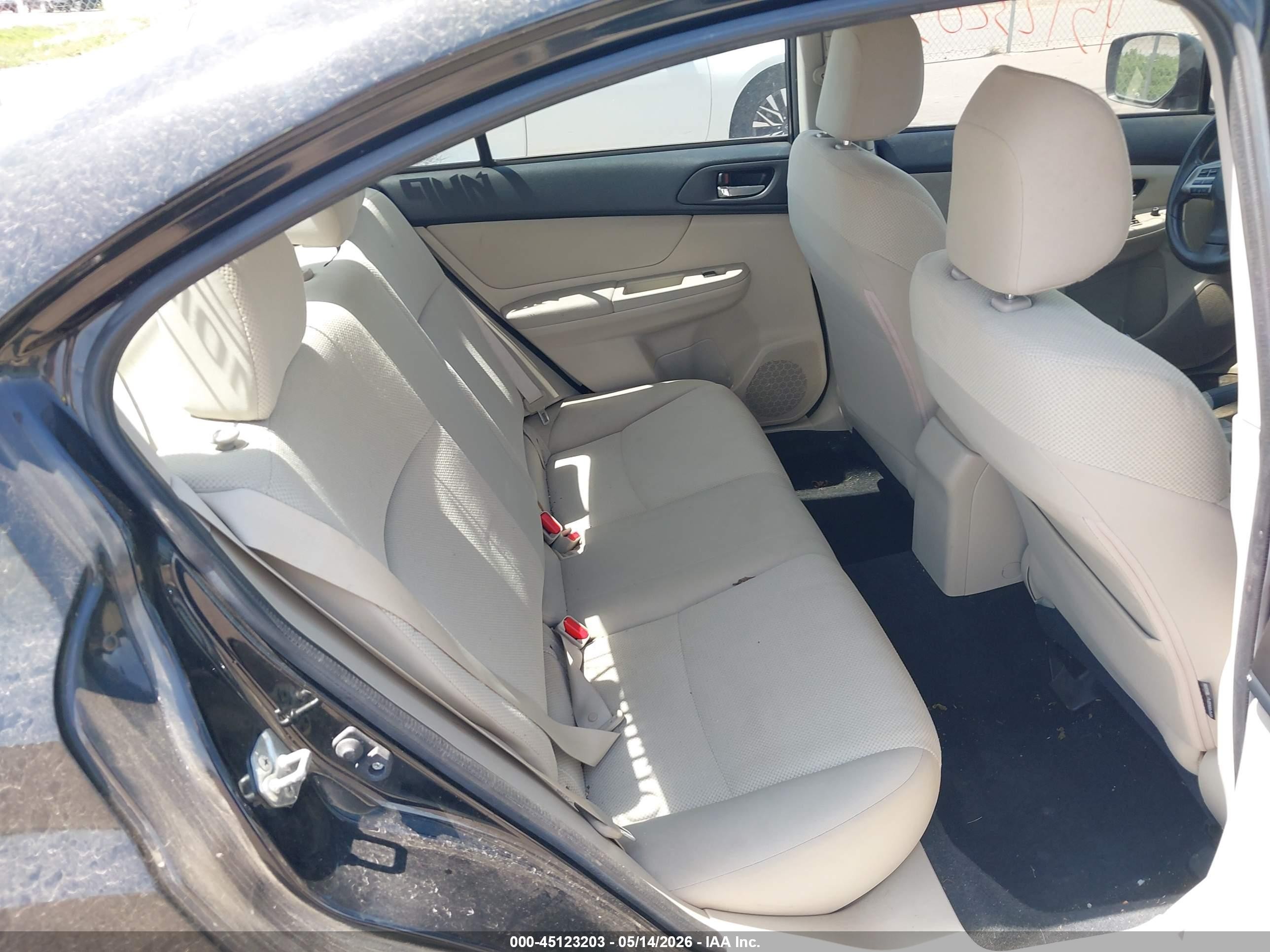 2014 Subaru Impreza 2.0i Premium Black vin: JF1GJAC65EH004190