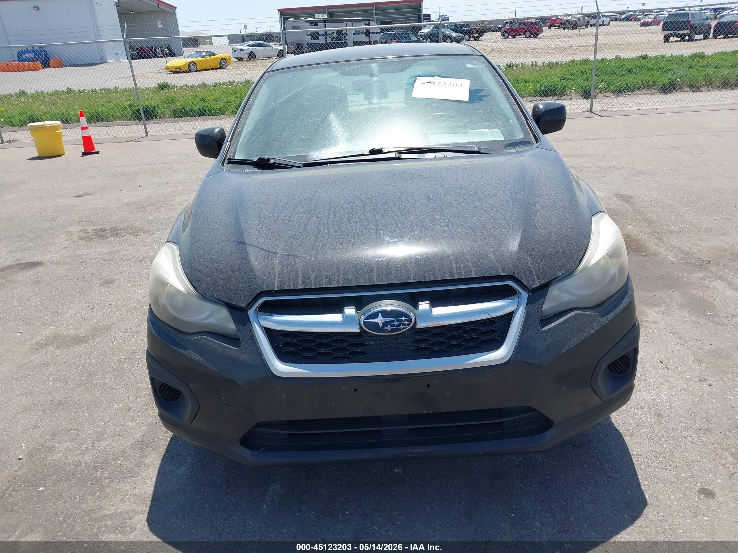 2014 Subaru Impreza 2.0i Premium Black vin: JF1GJAC65EH004190