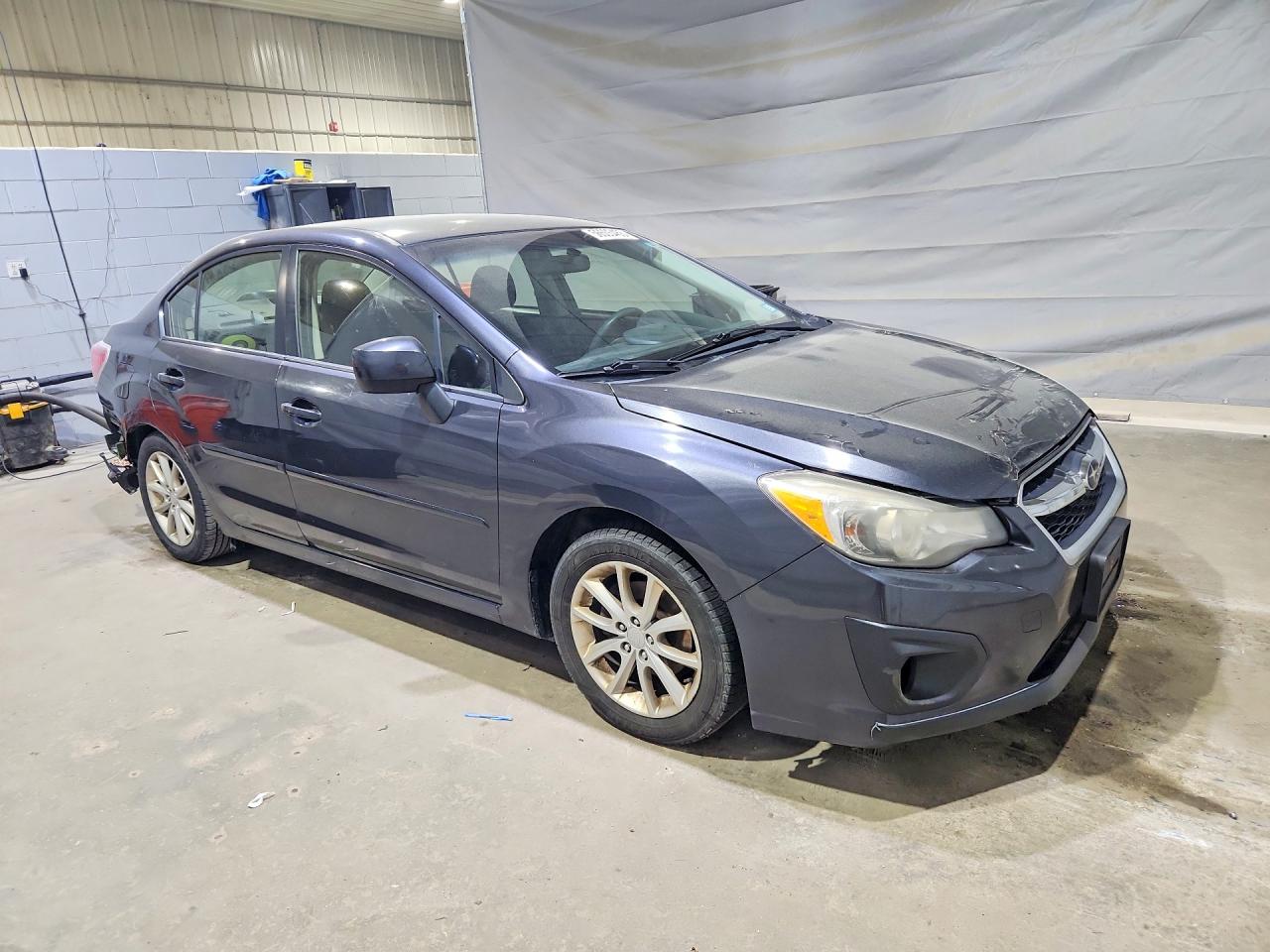 2013 Subaru Impreza Premium Blue vin: JF1GJAC66DH007663