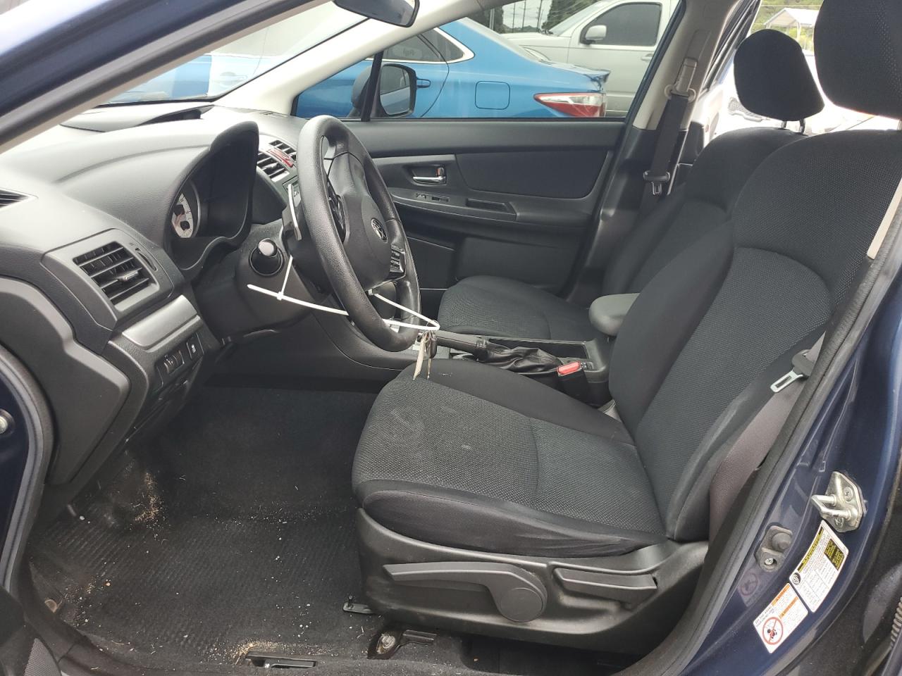 2013 Subaru Impreza Premium Blue vin: JF1GJAC66DH023121