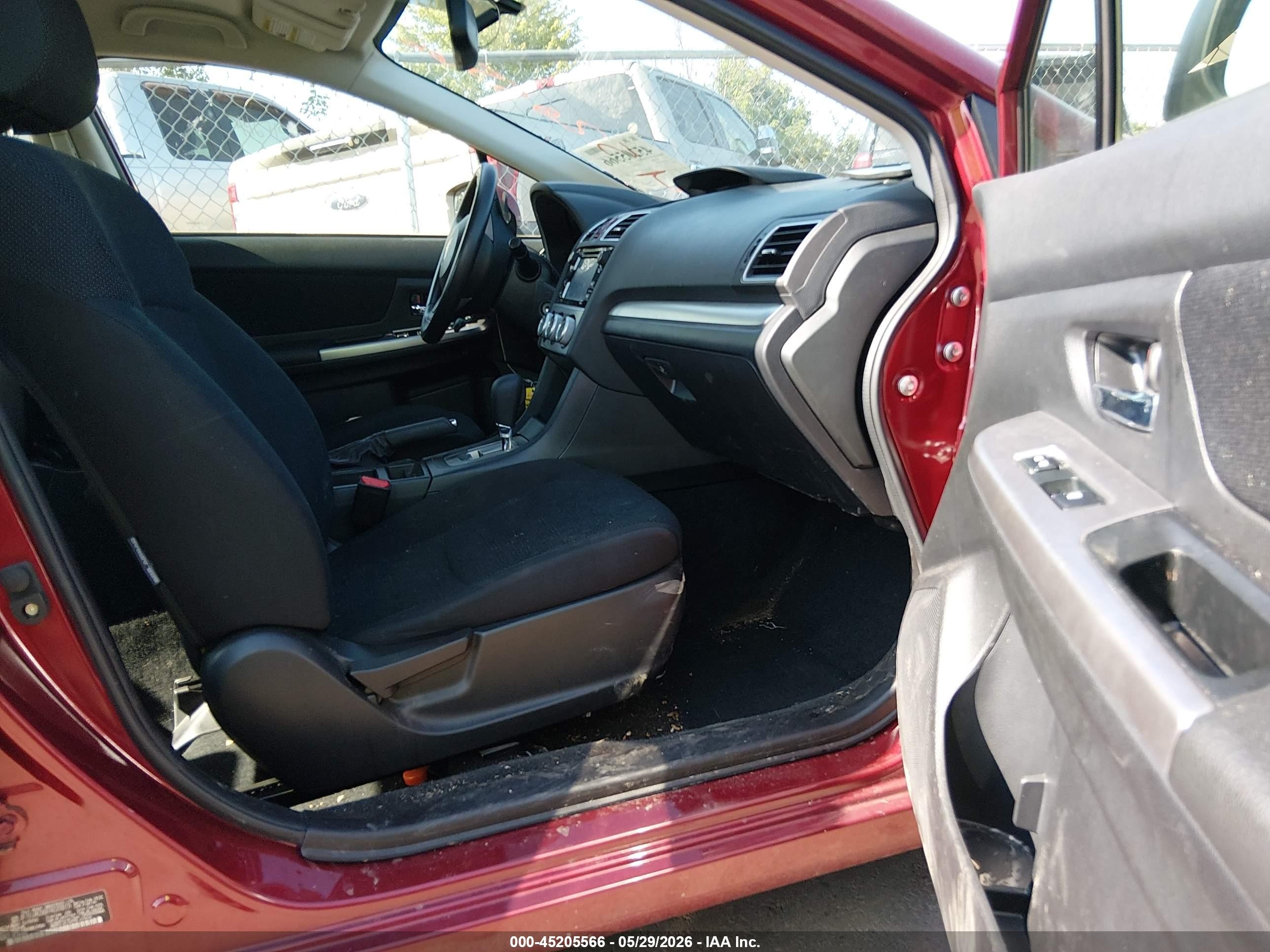2015 Subaru Impreza 2.0i Premium Красный vin: JF1GJAC66FH020819