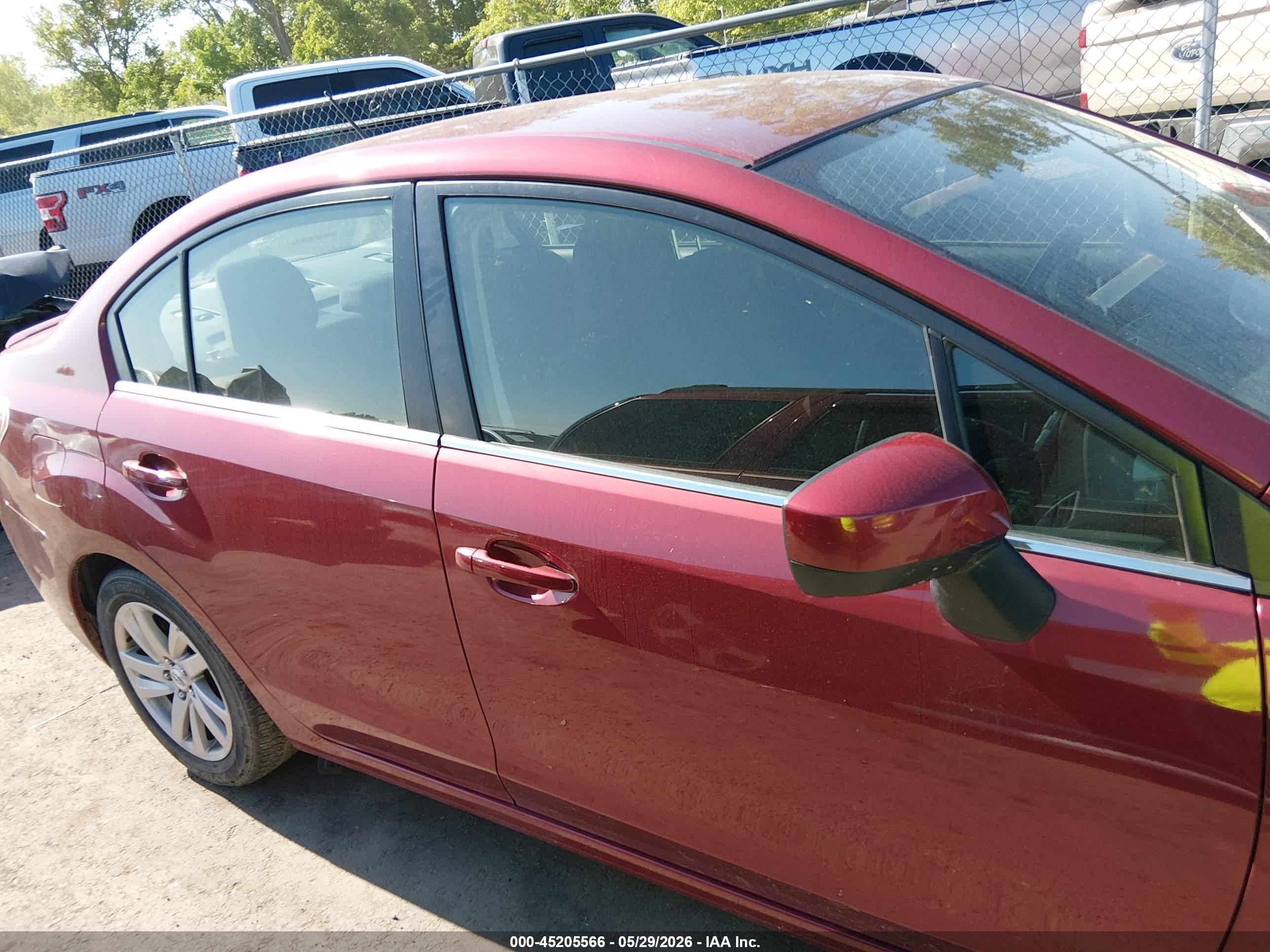 2015 Subaru Impreza 2.0i Premium Красный vin: JF1GJAC66FH020819