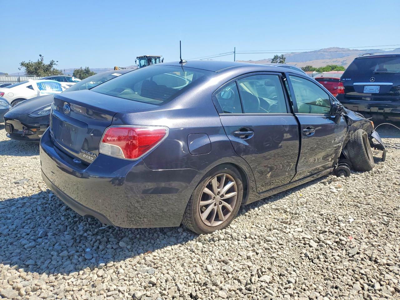 2013 Subaru Impreza Premium Charcoal vin: JF1GJAC67DH026416