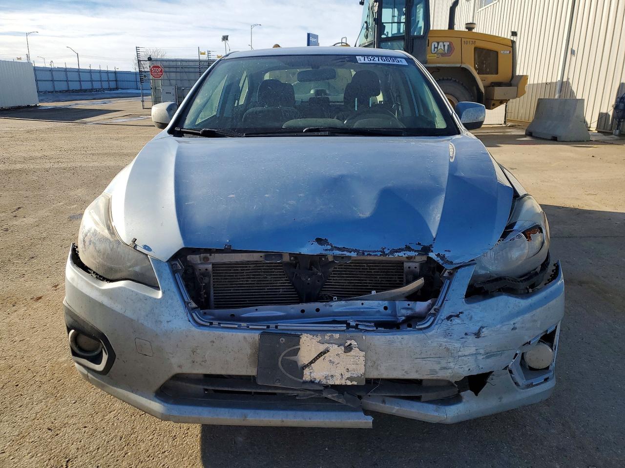 2014 Subaru Impreza Premium Silver vin: JF1GJAC67EH003347