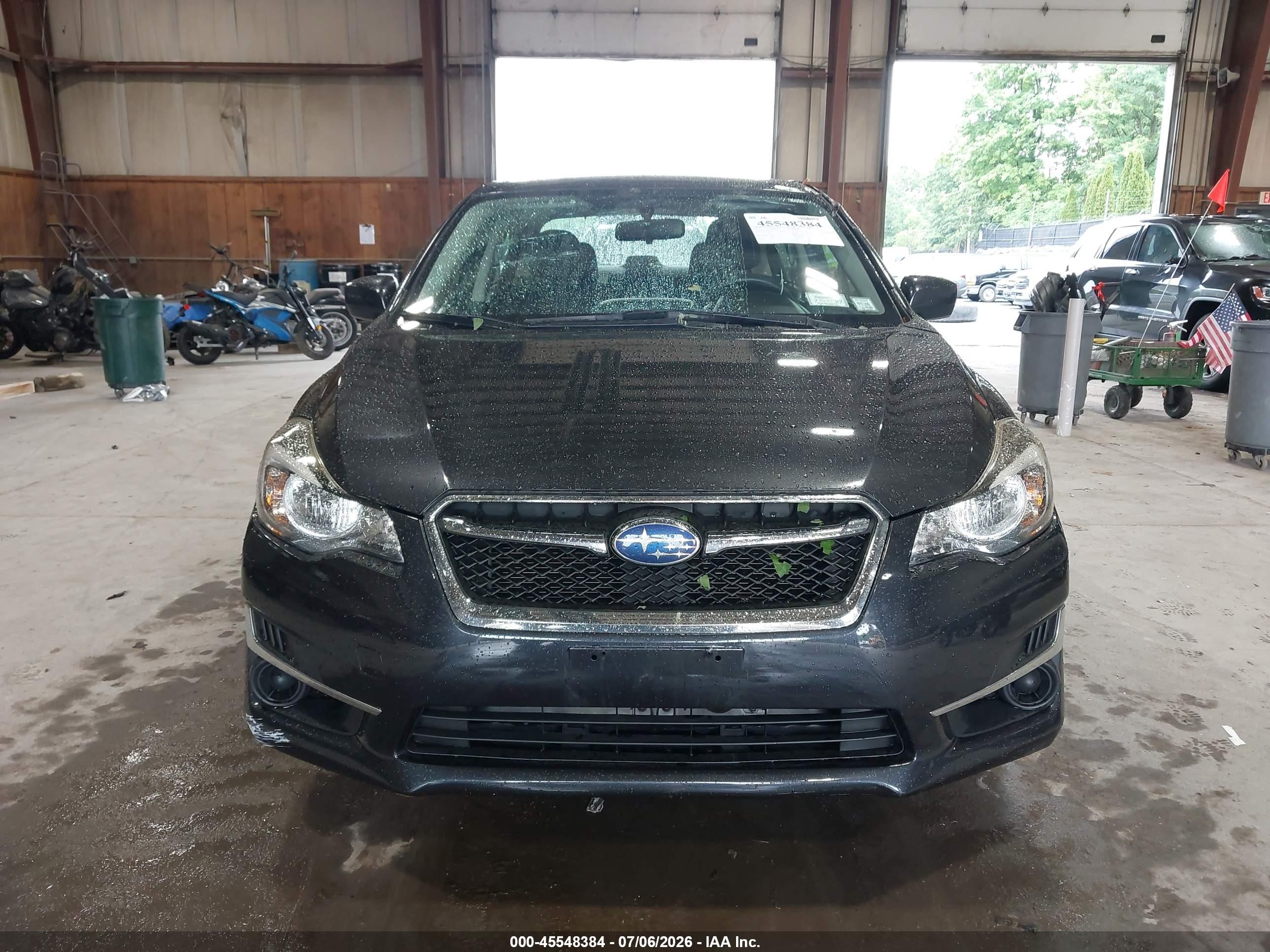 2015 Subaru Impreza 2.0i Premium Gray vin: JF1GJAC67FH002085