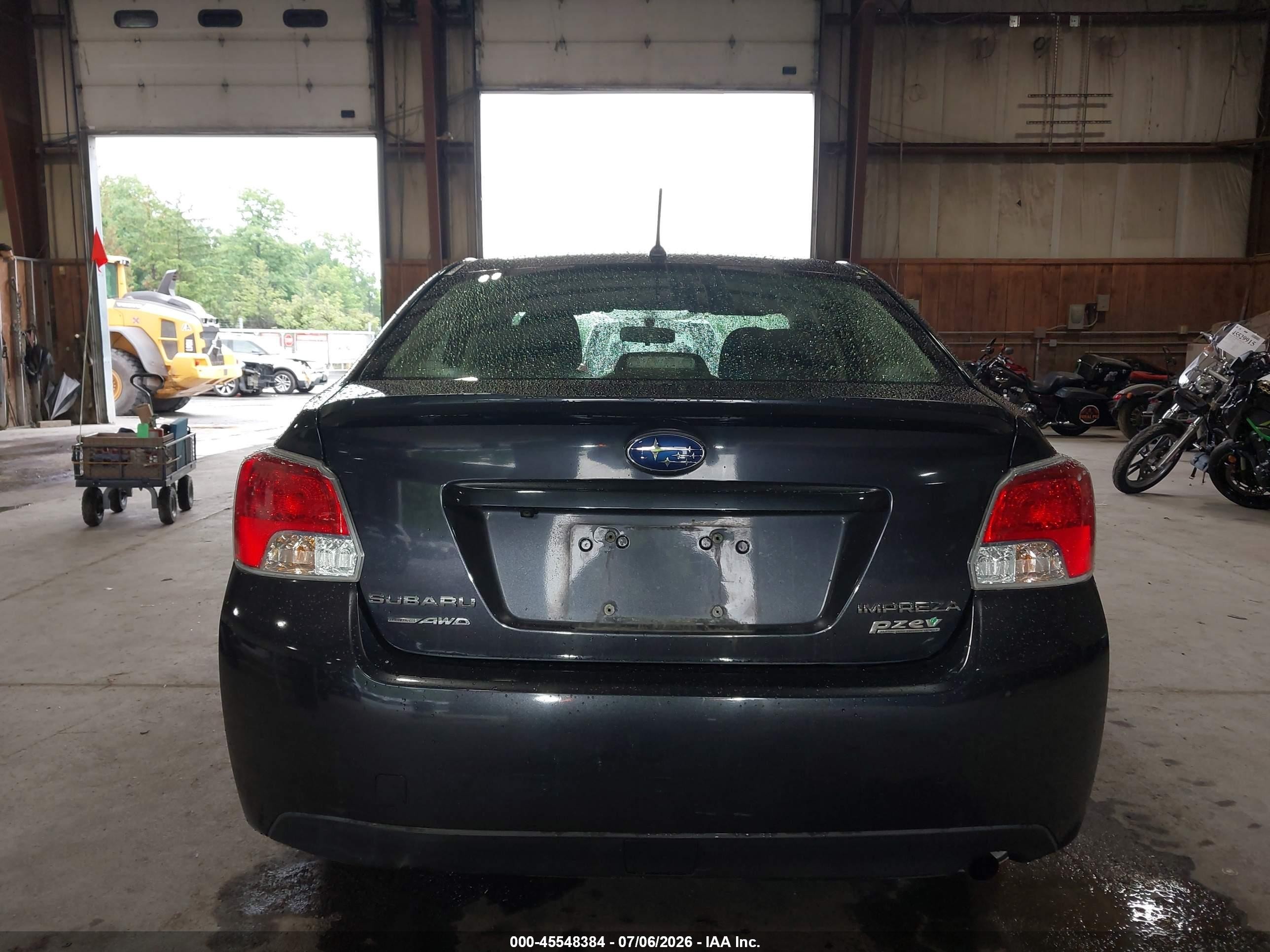 2015 Subaru Impreza 2.0i Premium Gray vin: JF1GJAC67FH002085