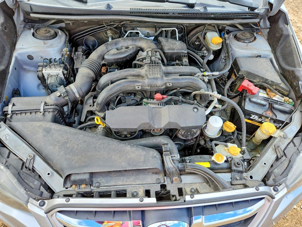 2012 Subaru Impreza Premium Серебряный vin: JF1GJAC68CH013351