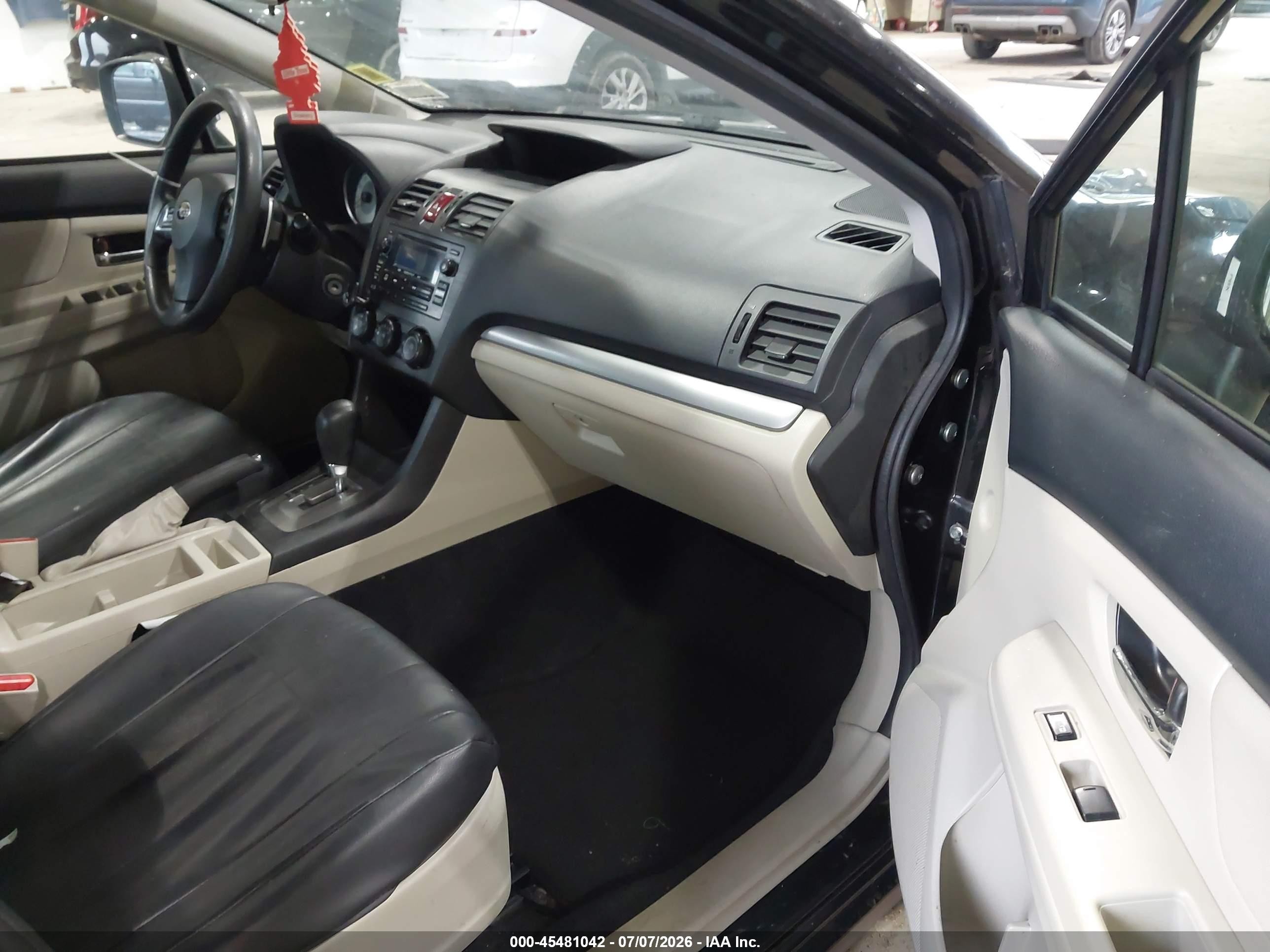 2012 Subaru Impreza 2.0i Premium Black vin: JF1GJAC68CH021773